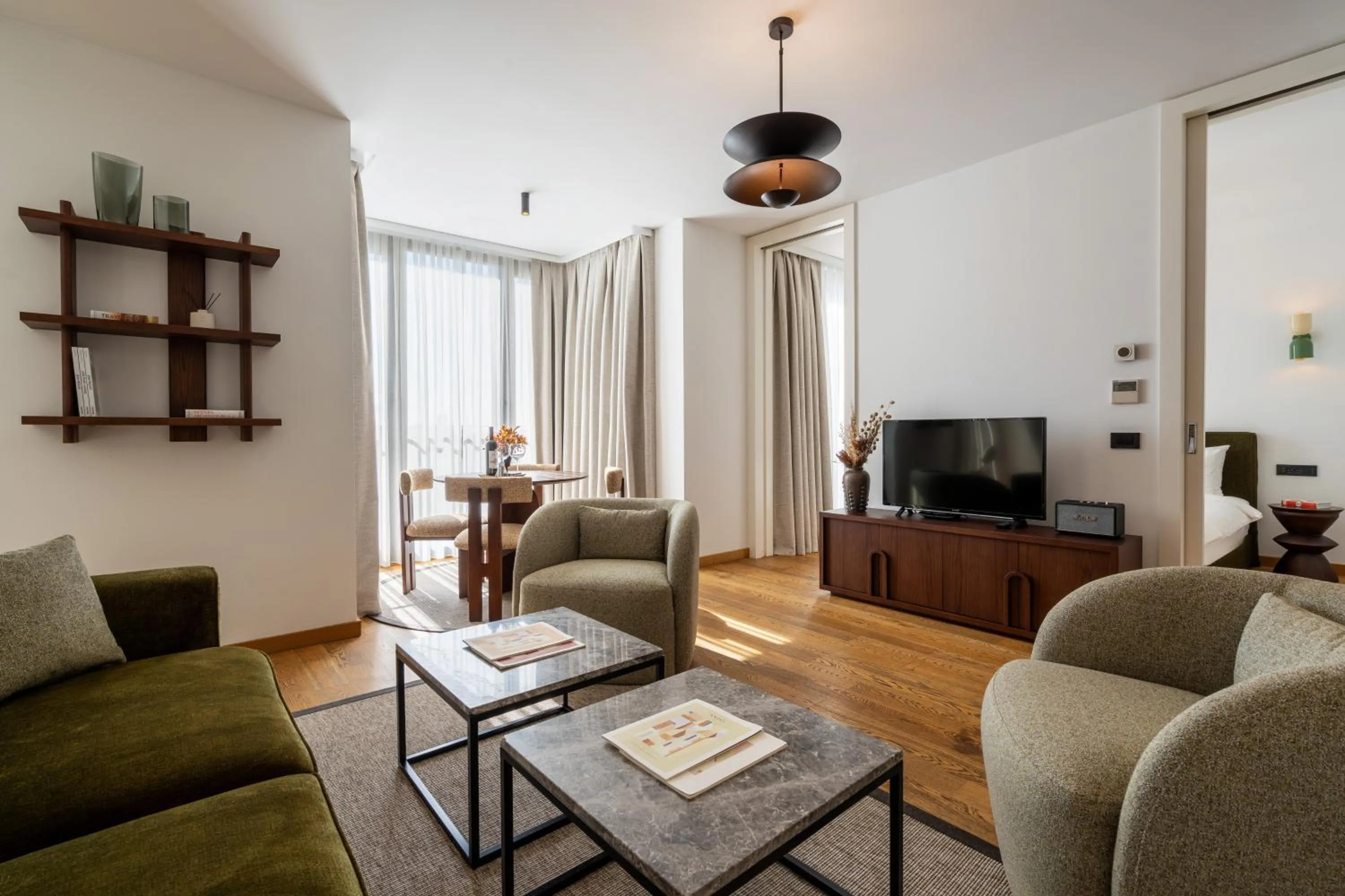 TV and multimedia in Ando Living Taksim House