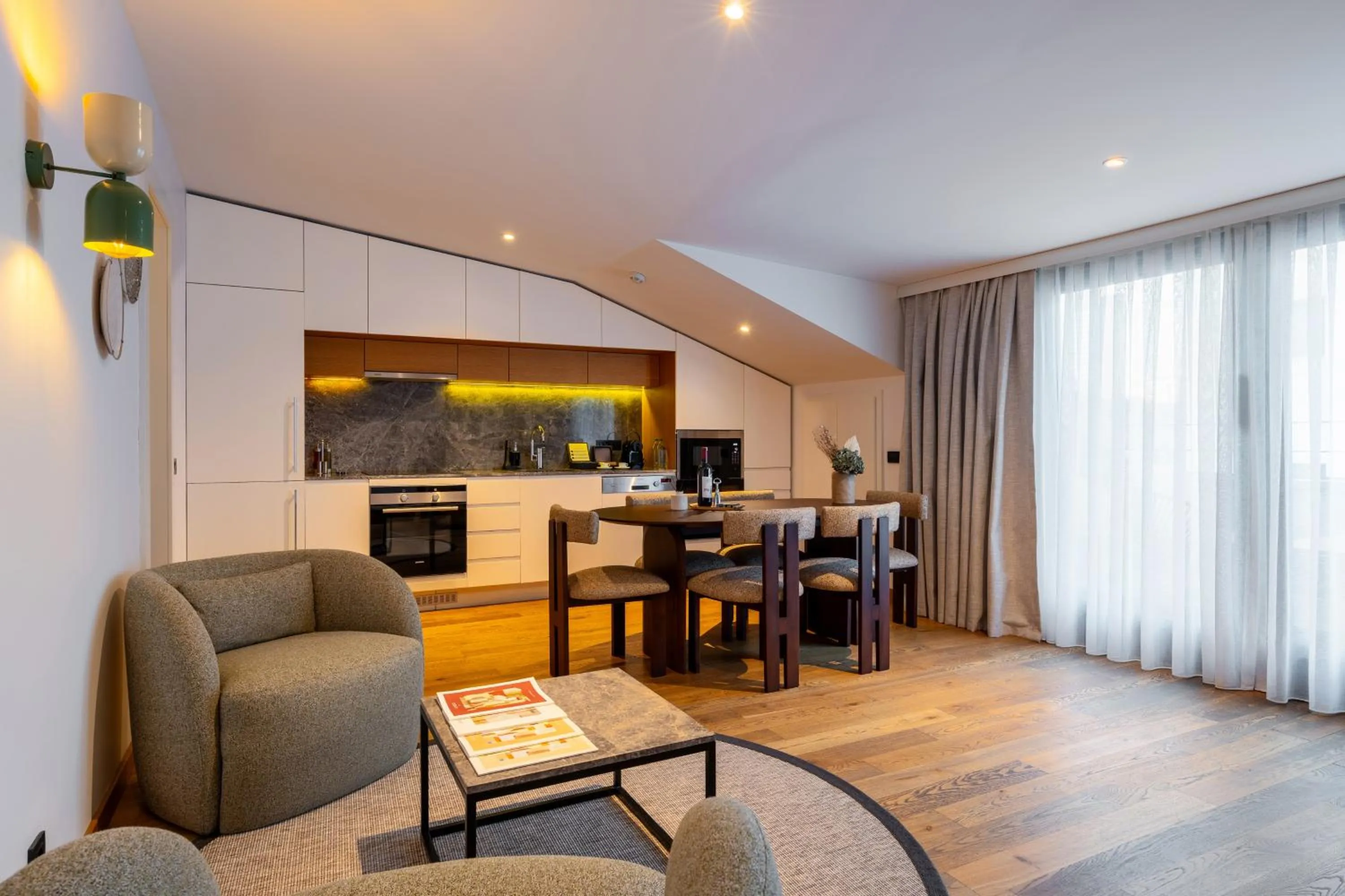 kitchen in Ando Living Taksim House