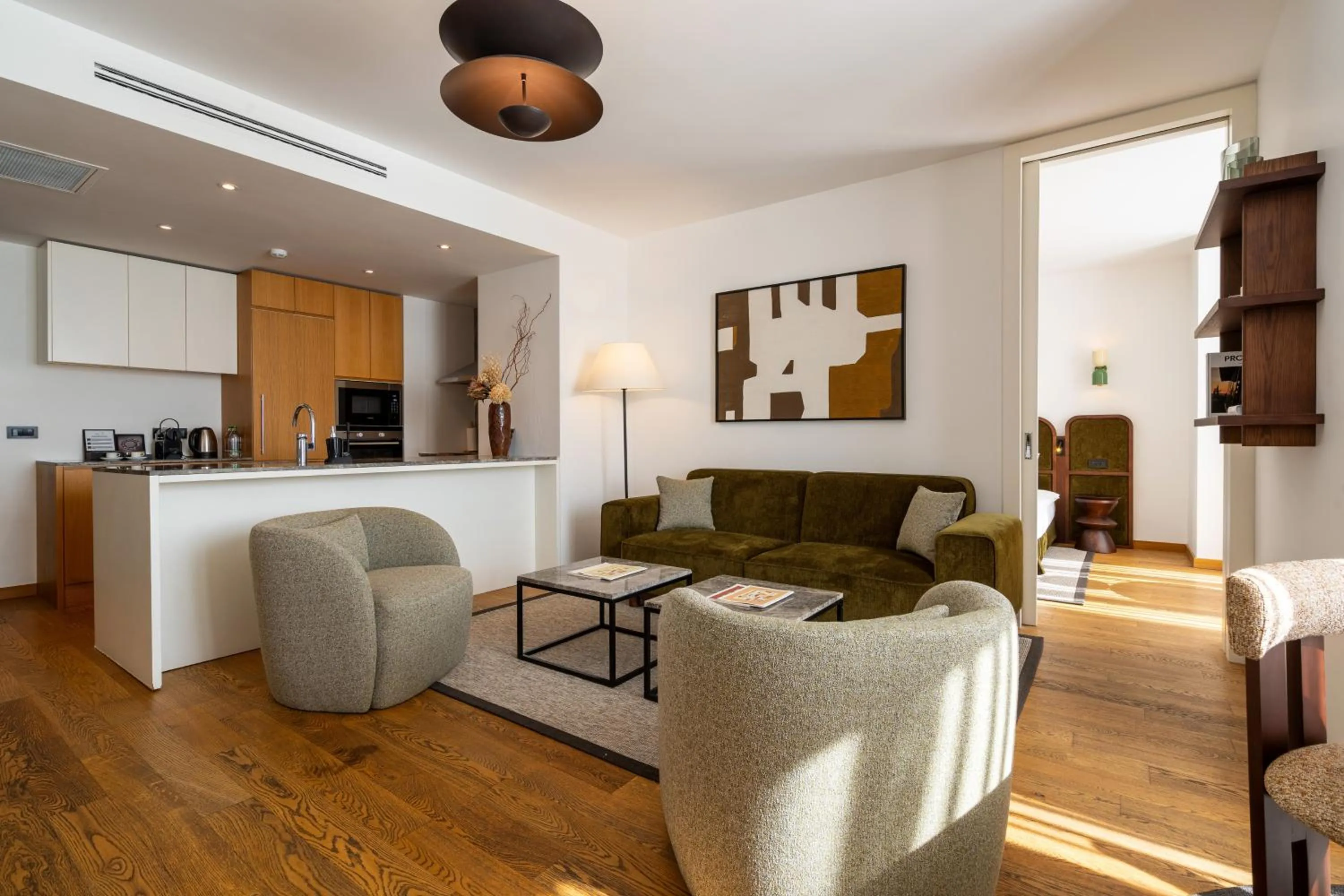 TV and multimedia in Ando Living Taksim House