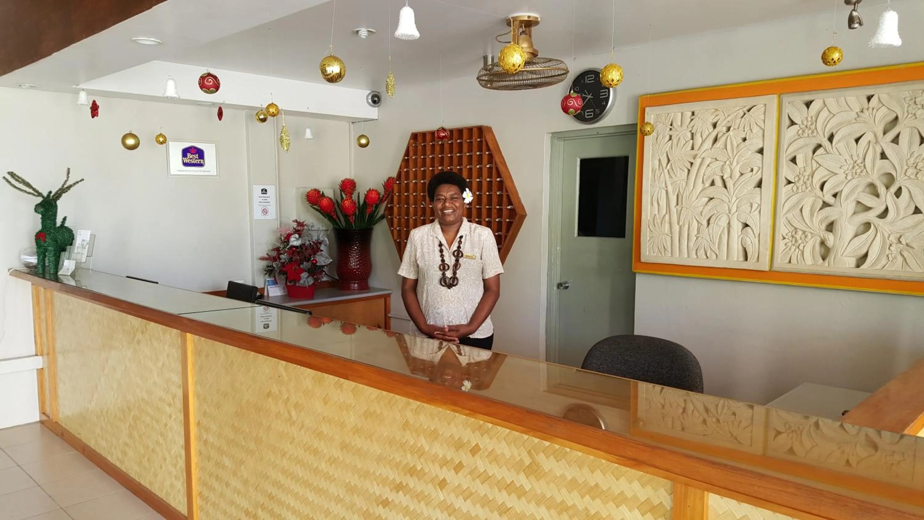 Staff in Hexagon International Hotel, Villas & Spa