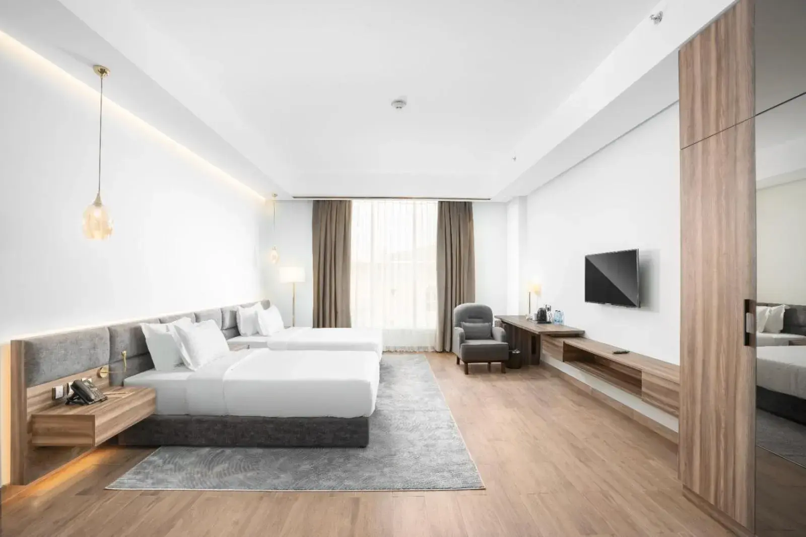 Deluxe Twin Room in AKASIYA HOTEL Deluxe Twin Room in AKASIYA HOTEL