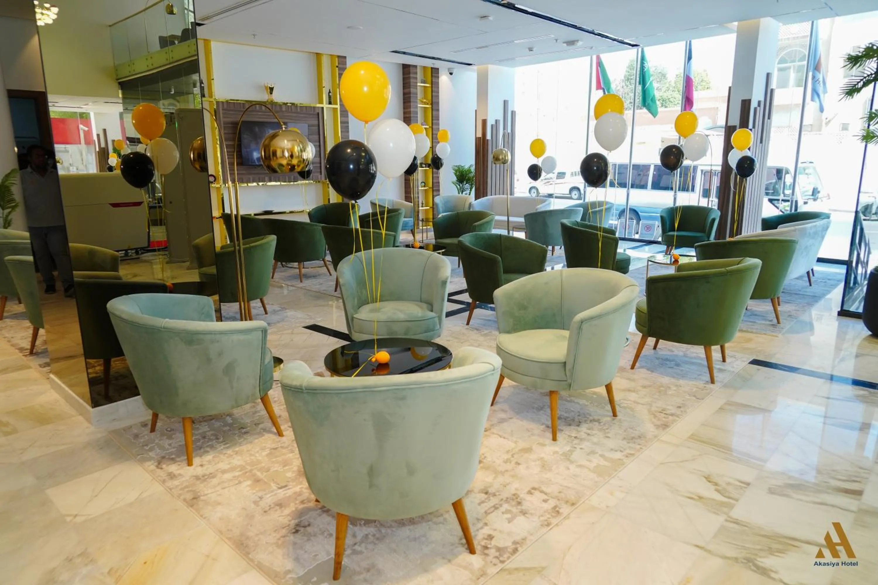 Lobby or reception in AKASIYA HOTEL