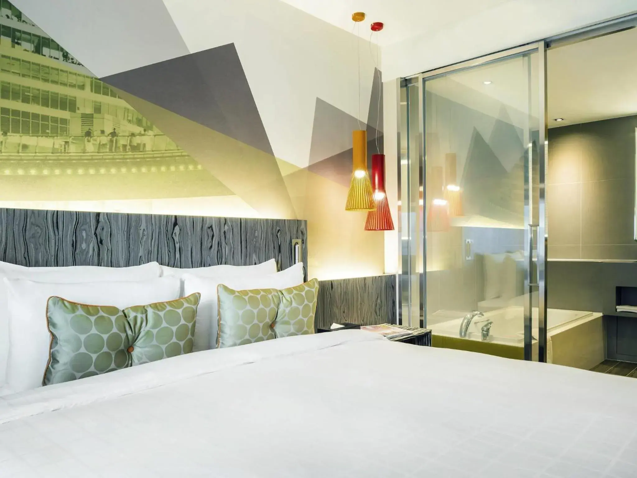 Bedroom, Bed in Ibis Styles Ambassador Seoul Gangnam Bedroom, Bed in Ibis Styles Ambassador Seoul Gangnam