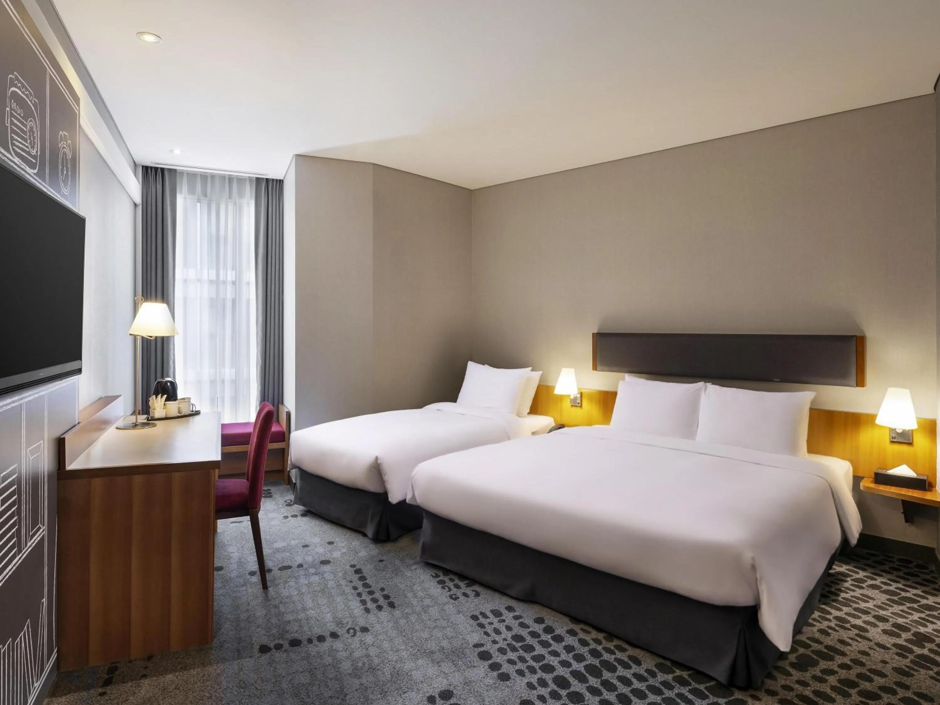 Bedroom, Bed in Ibis Ambassador Myeongdong
