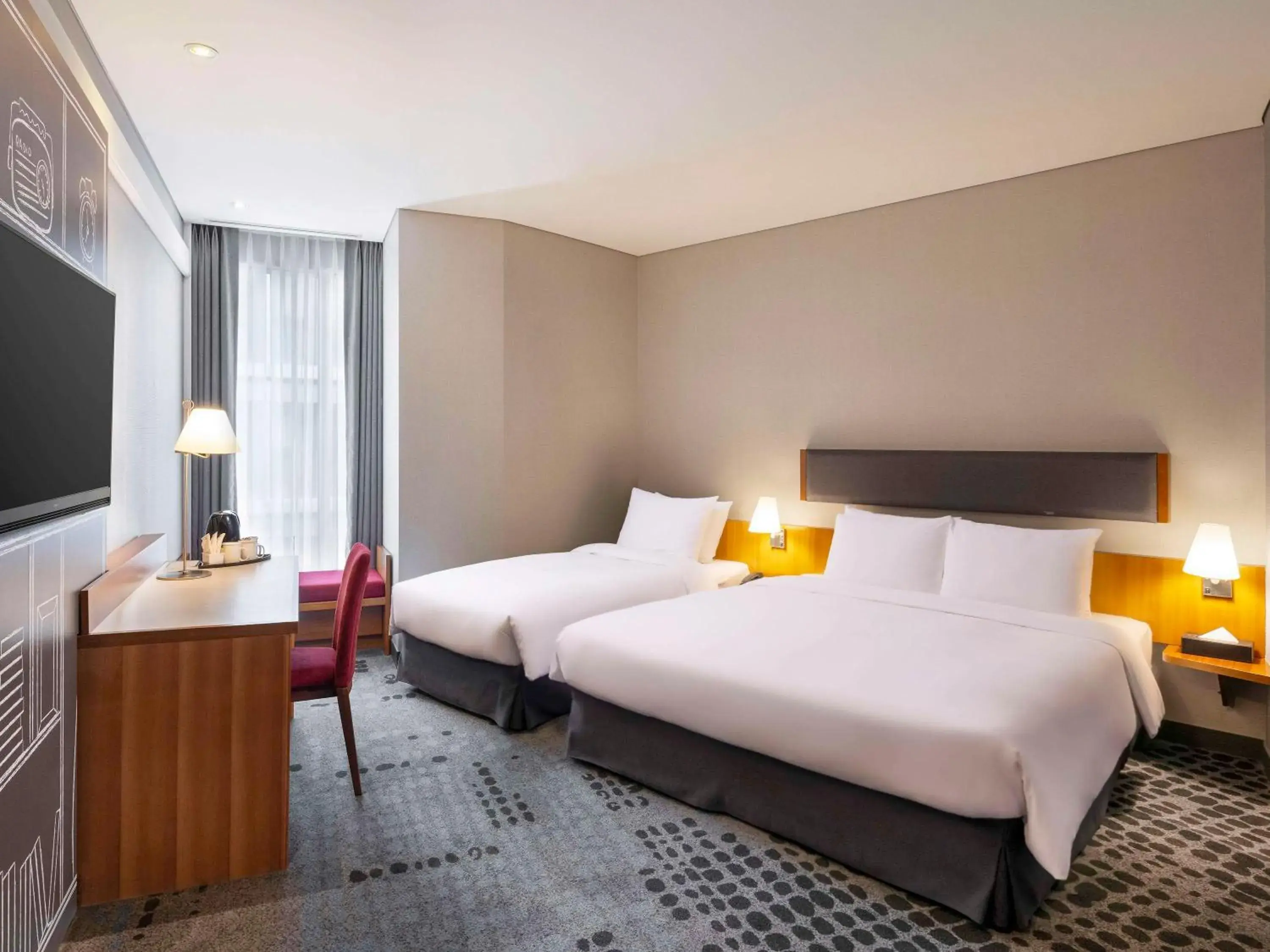 Bedroom, Bed in Ibis Ambassador Myeongdong Bedroom, Bed in Ibis Ambassador Myeongdong