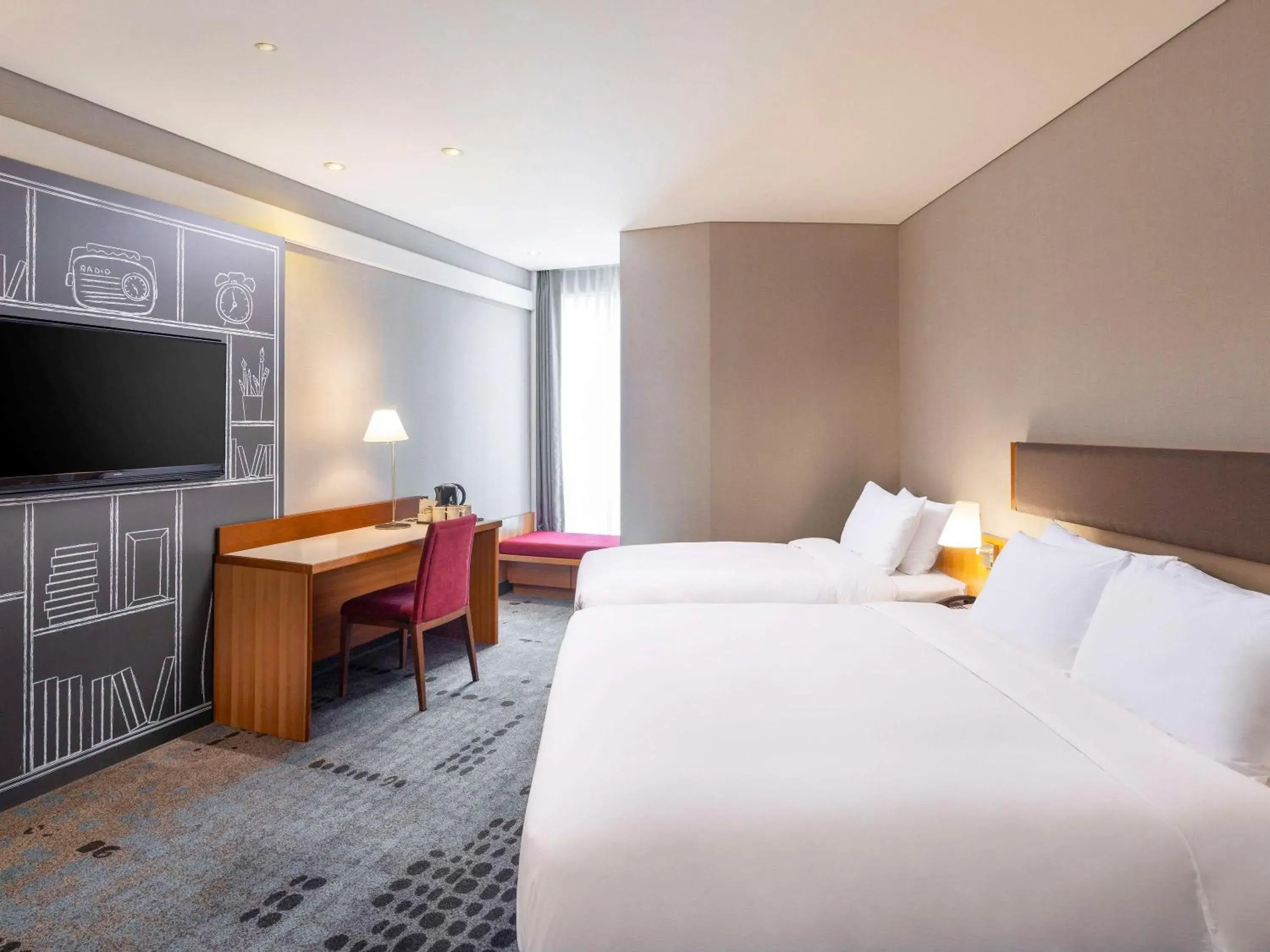 Bedroom, Bed in Ibis Ambassador Myeongdong Bedroom, Bed in Ibis Ambassador Myeongdong