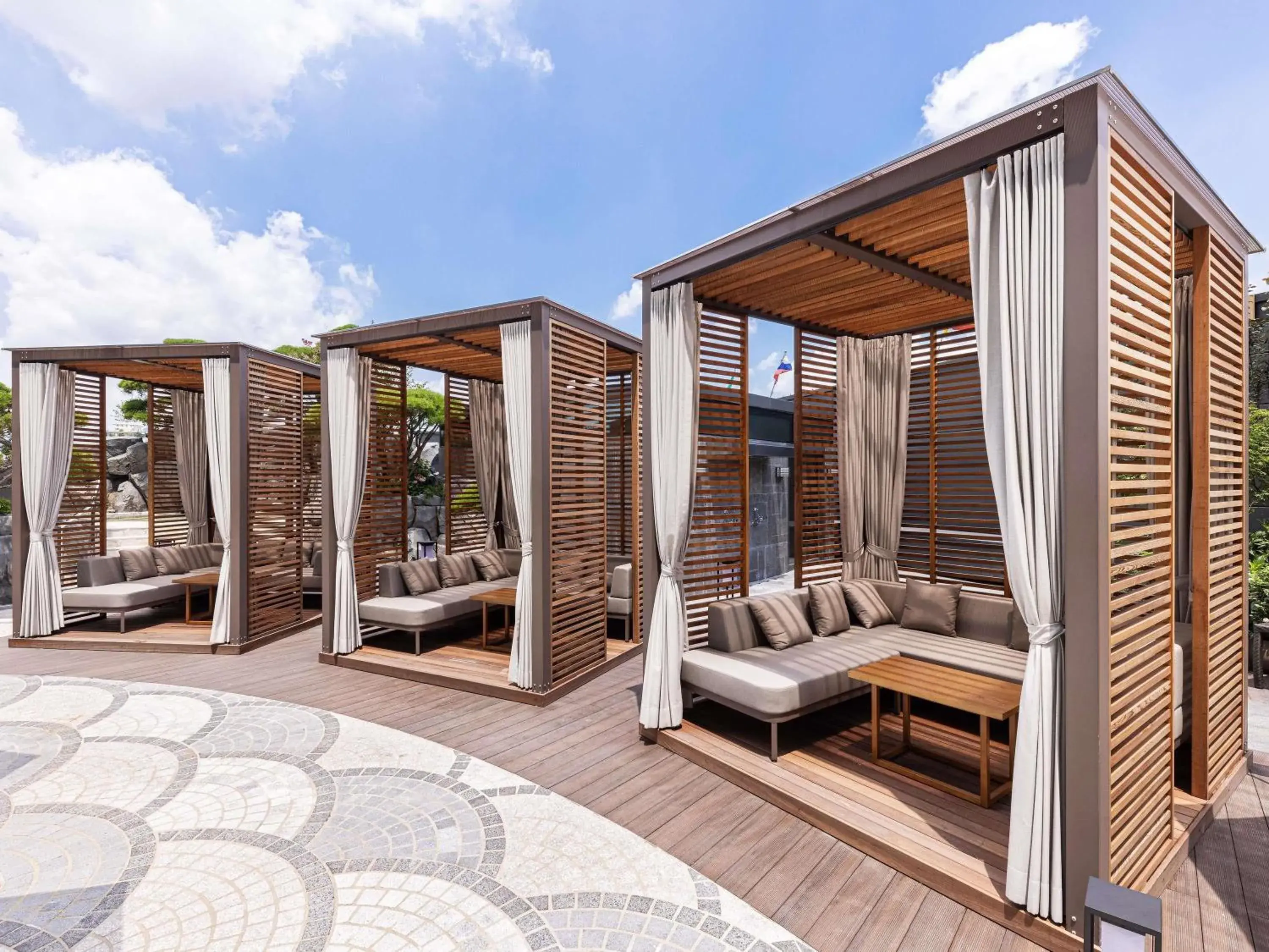 Pool view in The Ambassador Seoul - A Pullman Hotel Pool view in The Ambassador Seoul - A Pullman Hotel