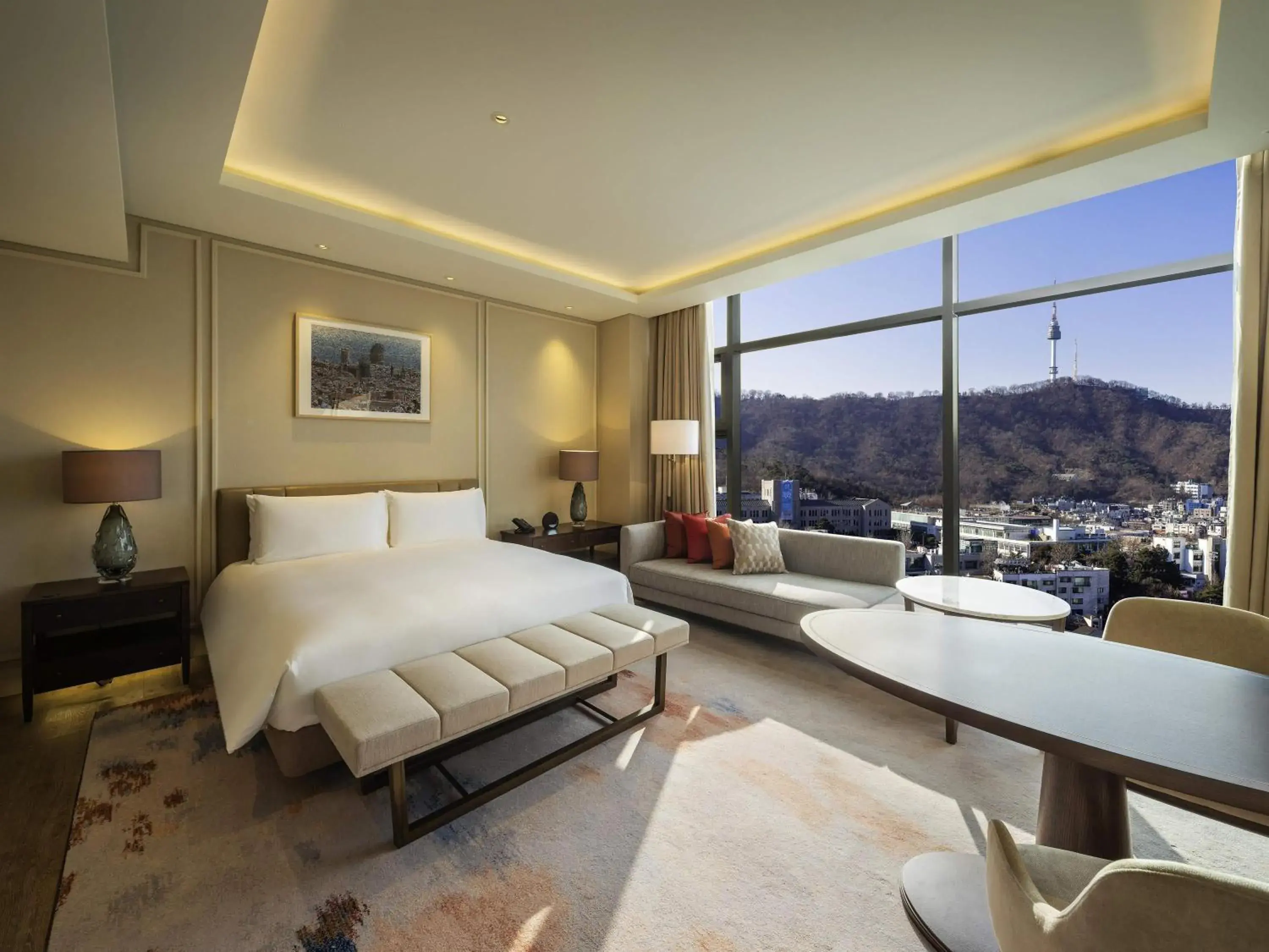 Bedroom, Bed in The Ambassador Seoul - A Pullman Hotel Bedroom, Bed in The Ambassador Seoul - A Pullman Hotel