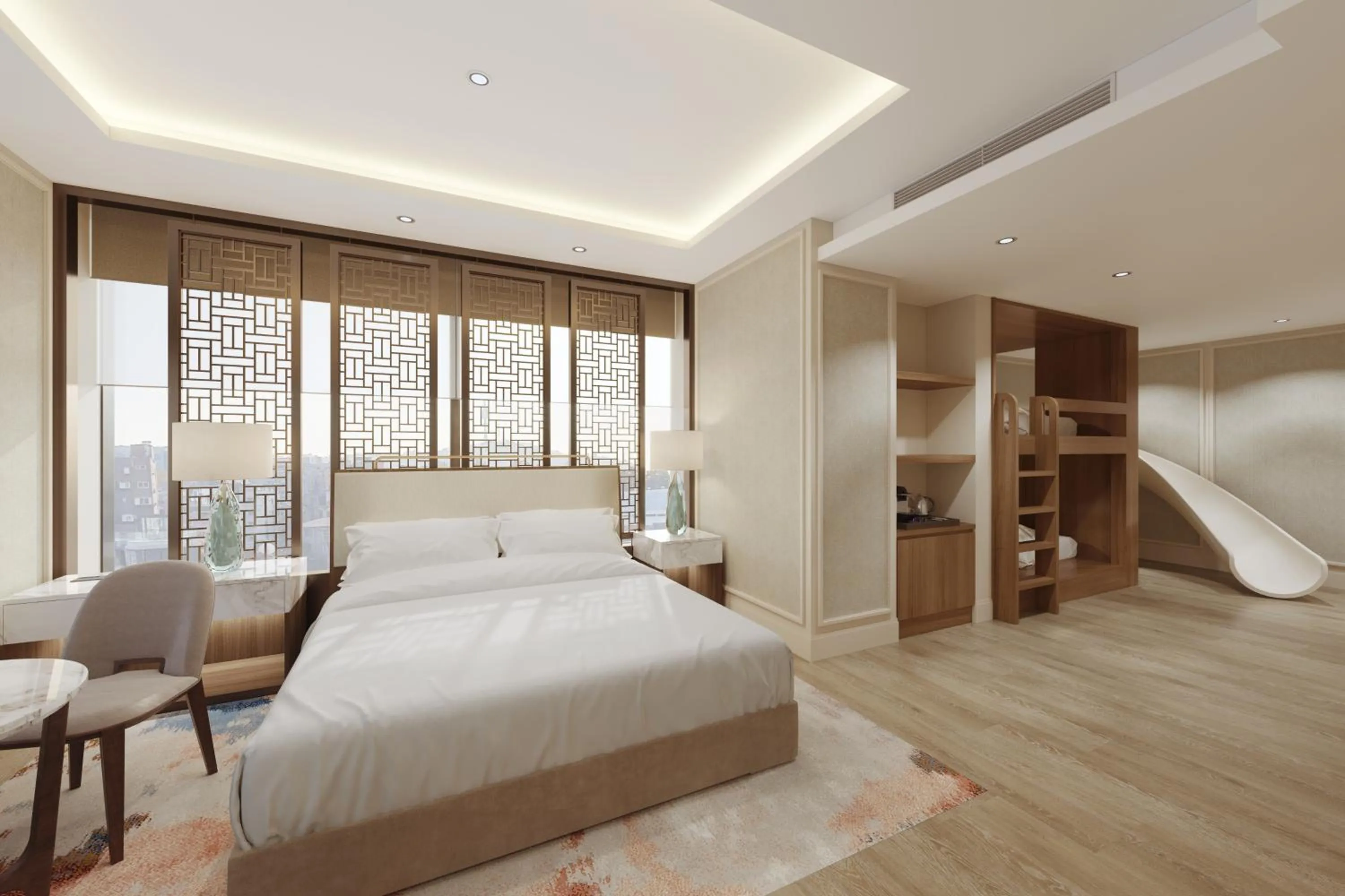 Bedroom, Bed in The Ambassador Seoul - A Pullman Hotel