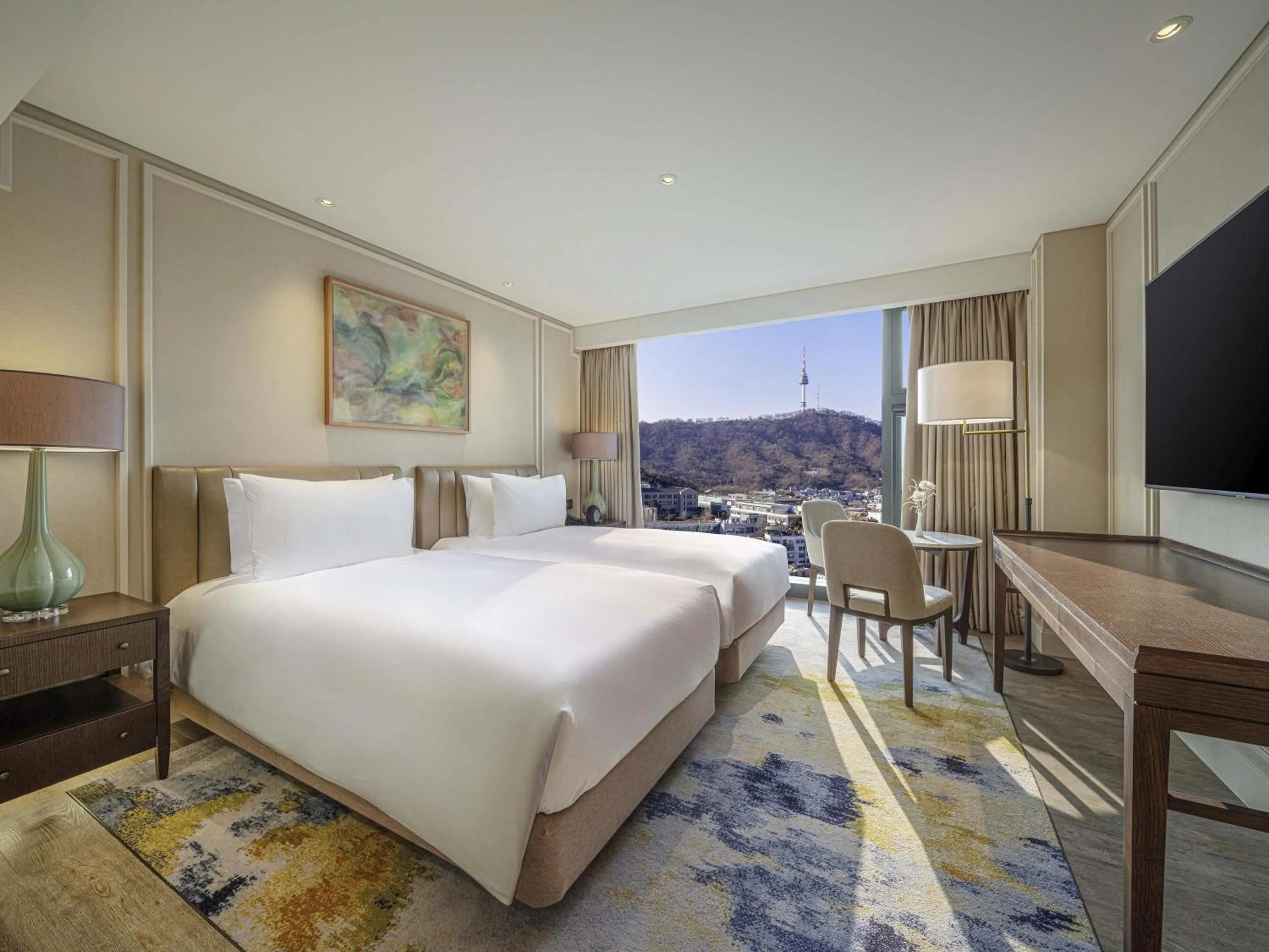 Bedroom, Bed in The Ambassador Seoul - A Pullman Hotel