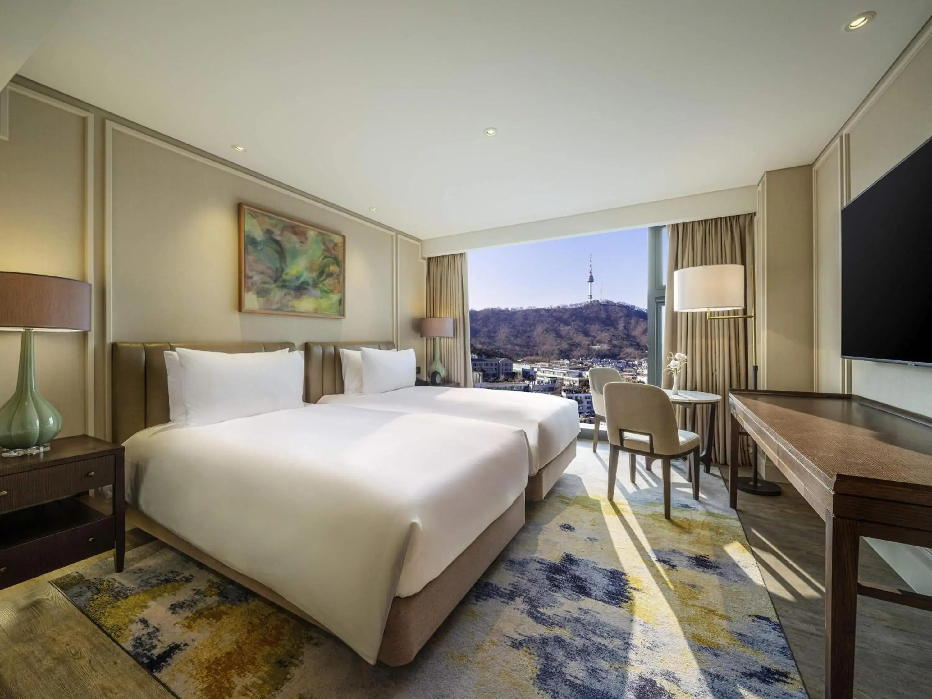 Deluxe Twin Room in The Ambassador Seoul - A Pullman Hotel Deluxe Twin Room in The Ambassador Seoul - A Pullman Hotel