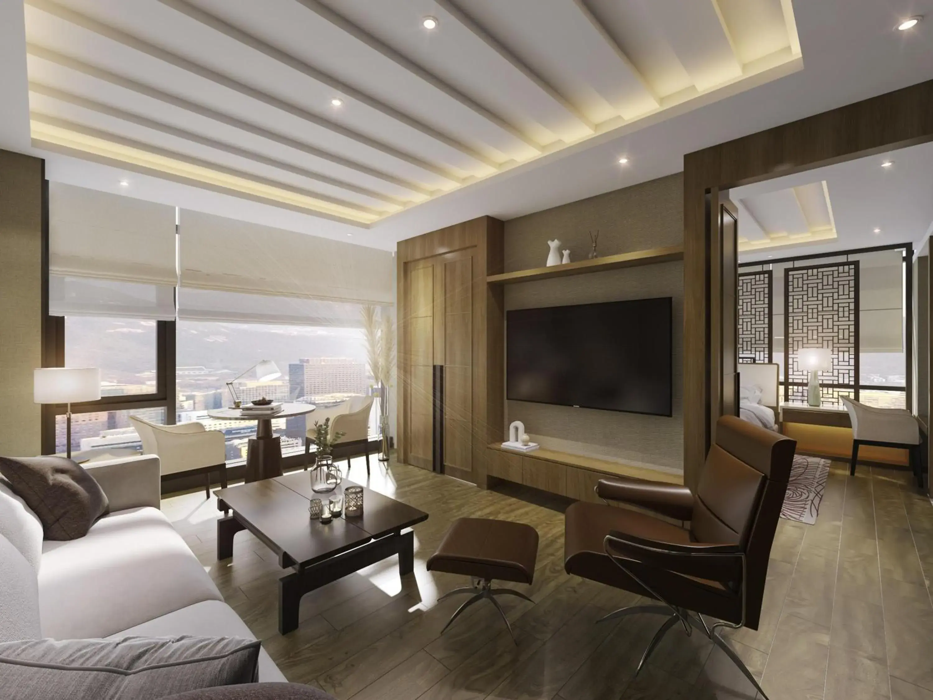 Bedroom in The Ambassador Seoul - A Pullman Hotel Bedroom in The Ambassador Seoul - A Pullman Hotel