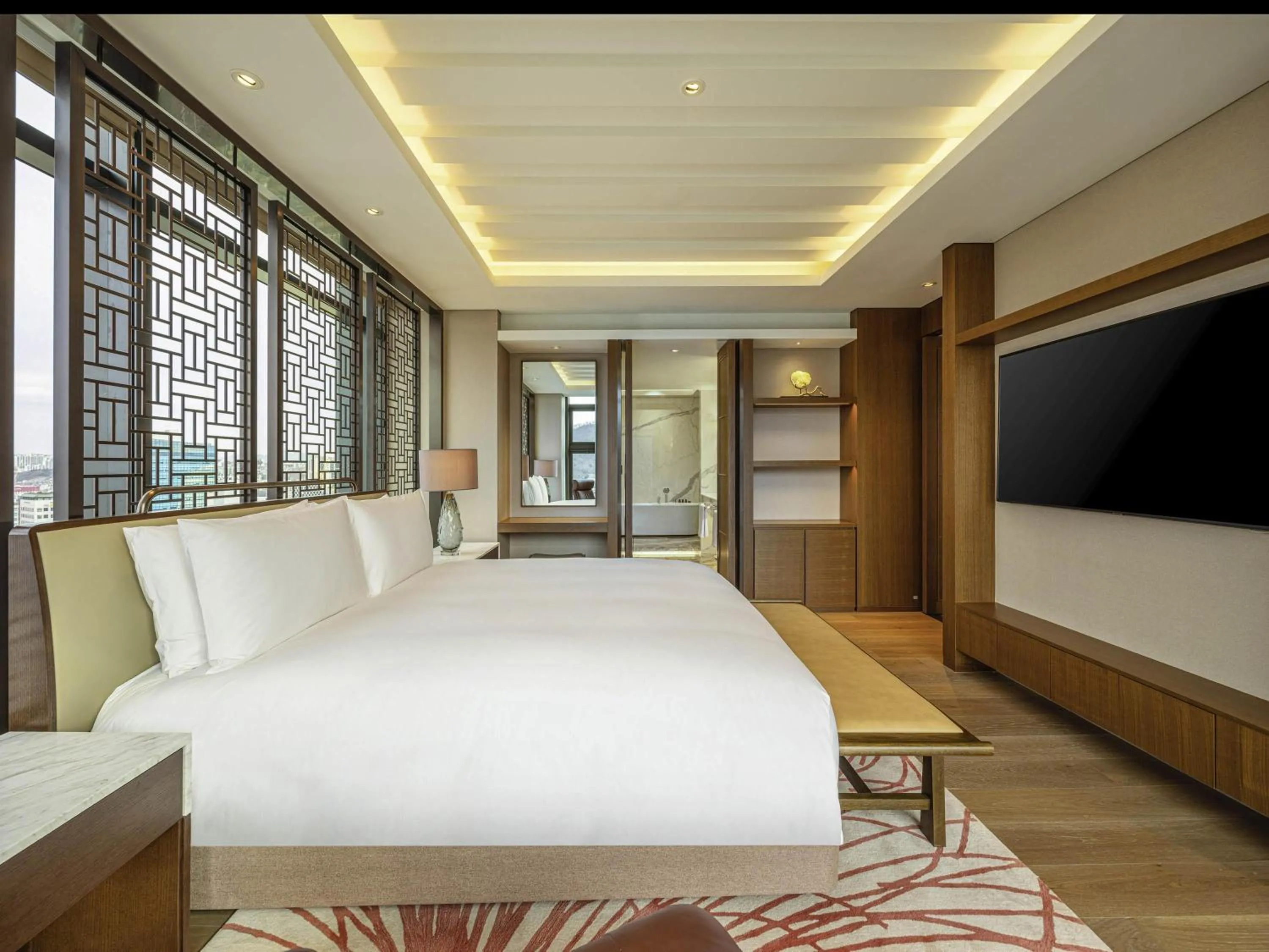 Bedroom, Bed in The Ambassador Seoul - A Pullman Hotel