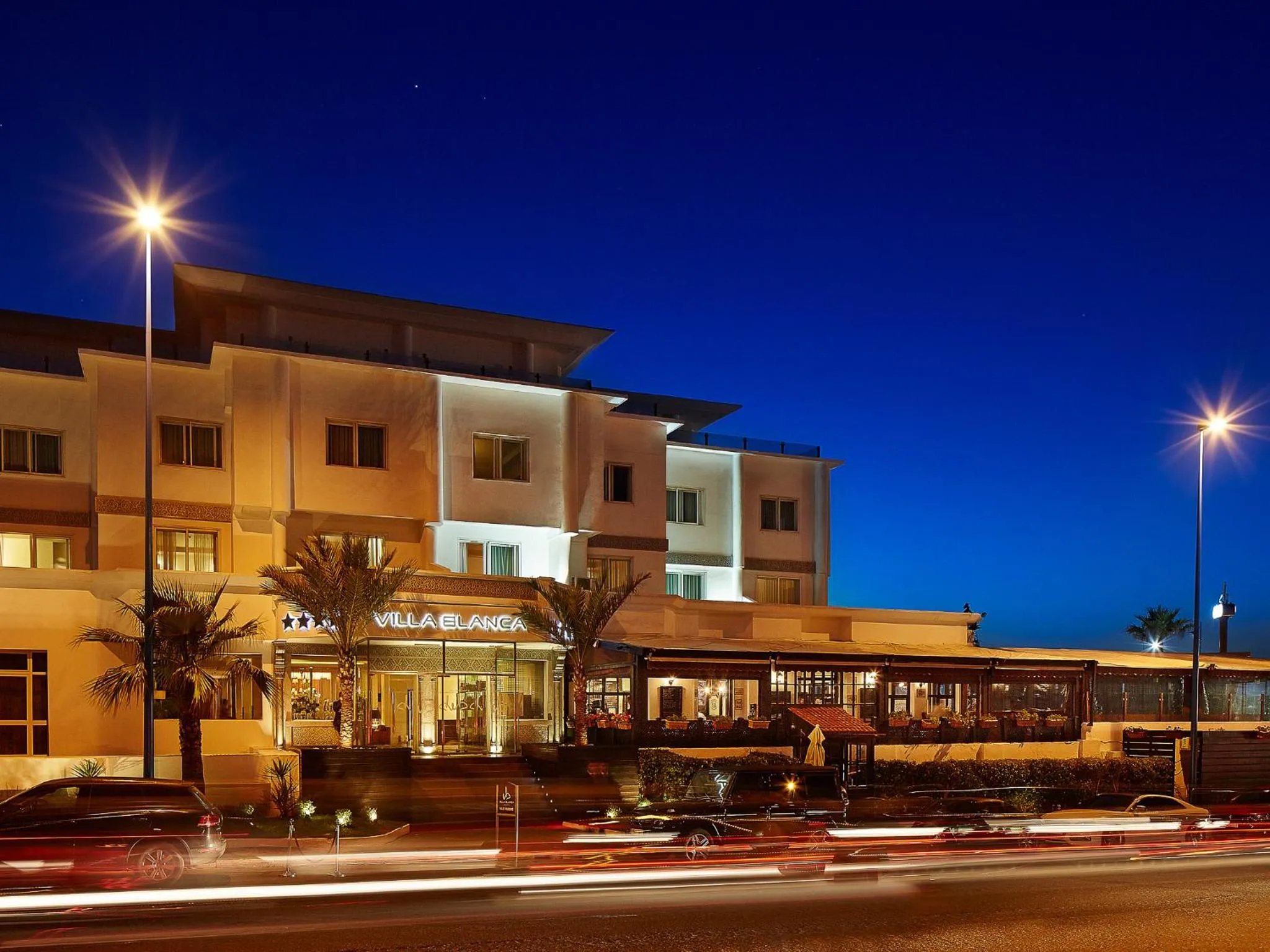 Facade/entrance in Villa Blanca Urban Hotel