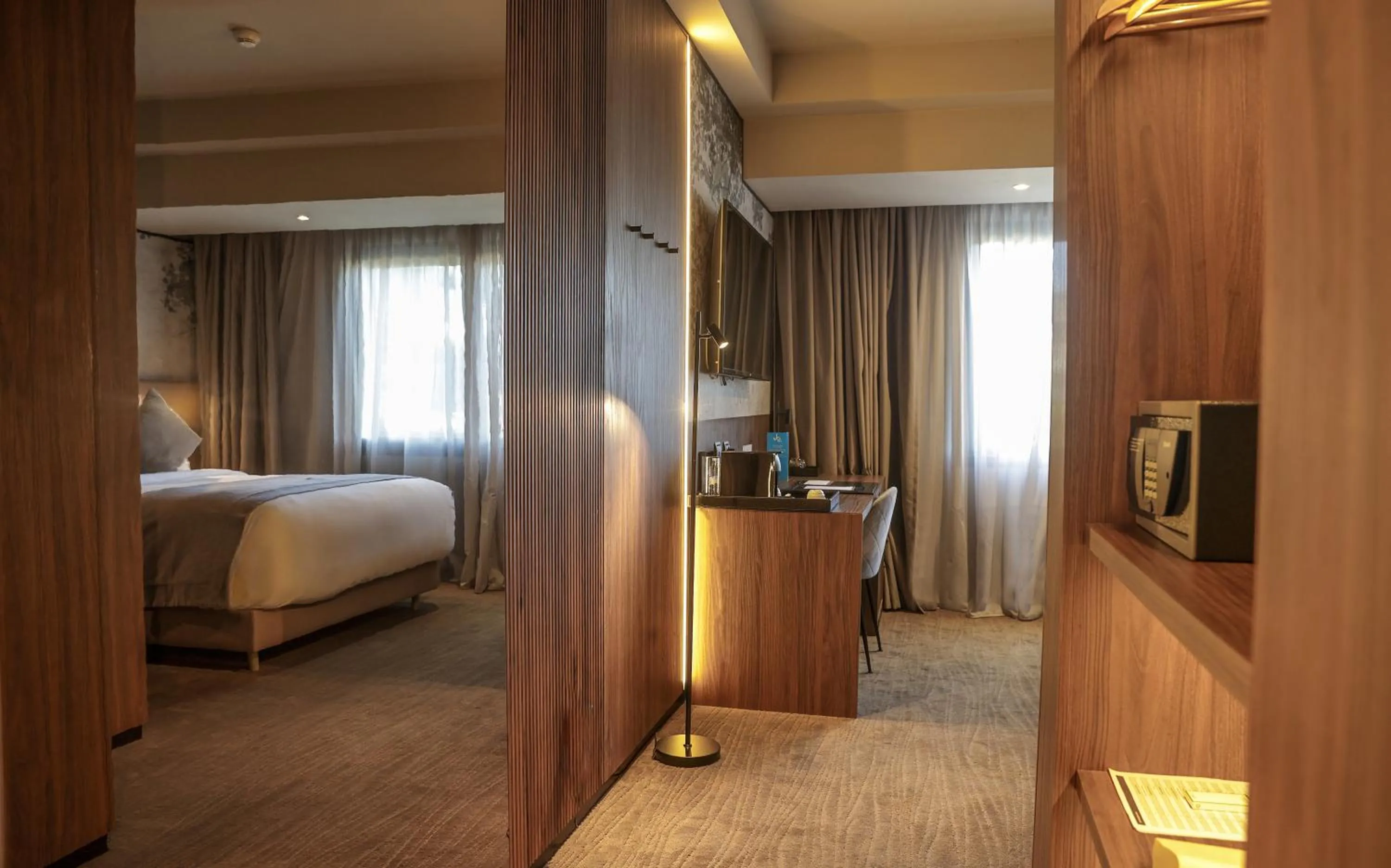 Bed in Villa Blanca Urban Hotel