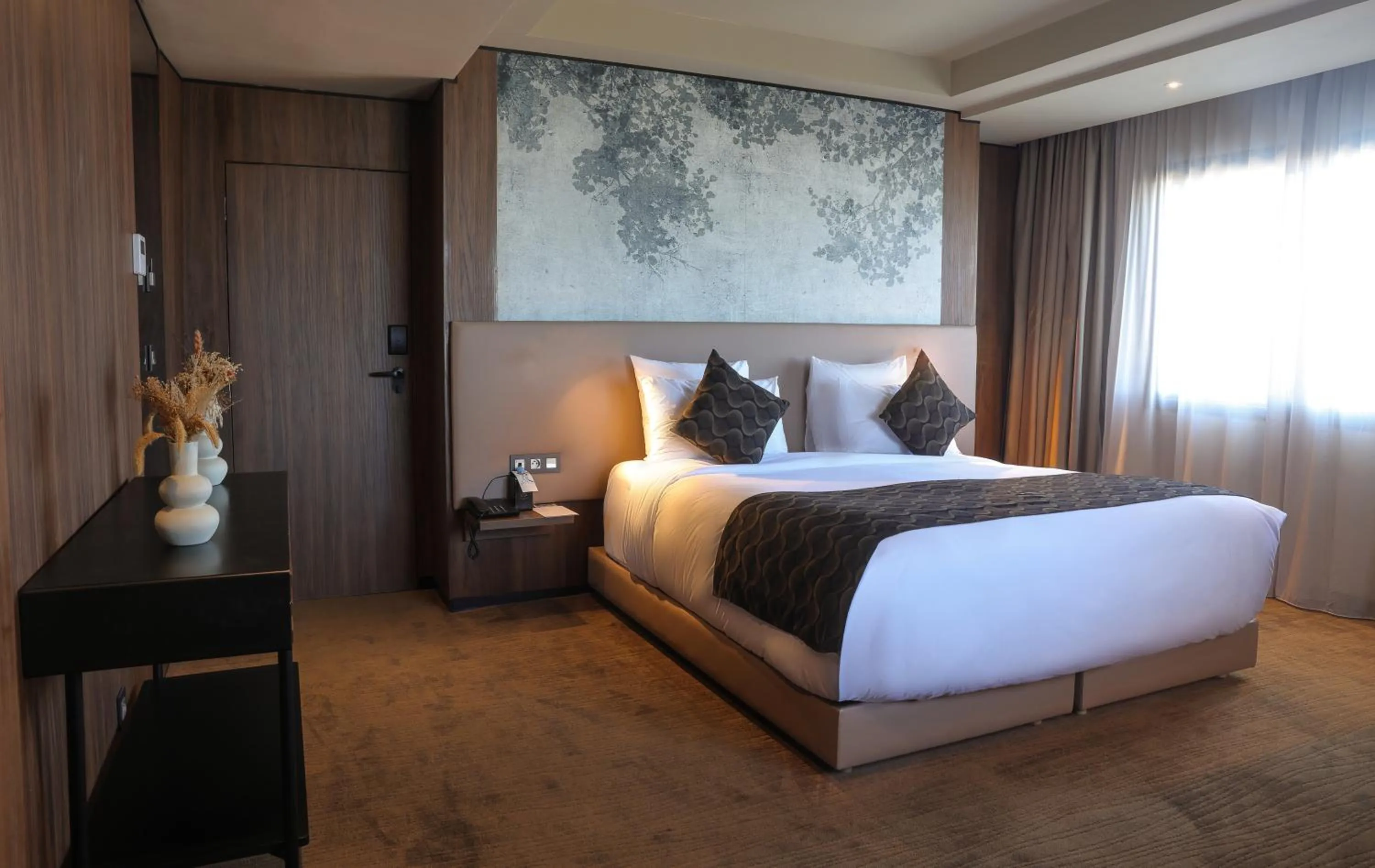 Bed in Villa Blanca Urban Hotel