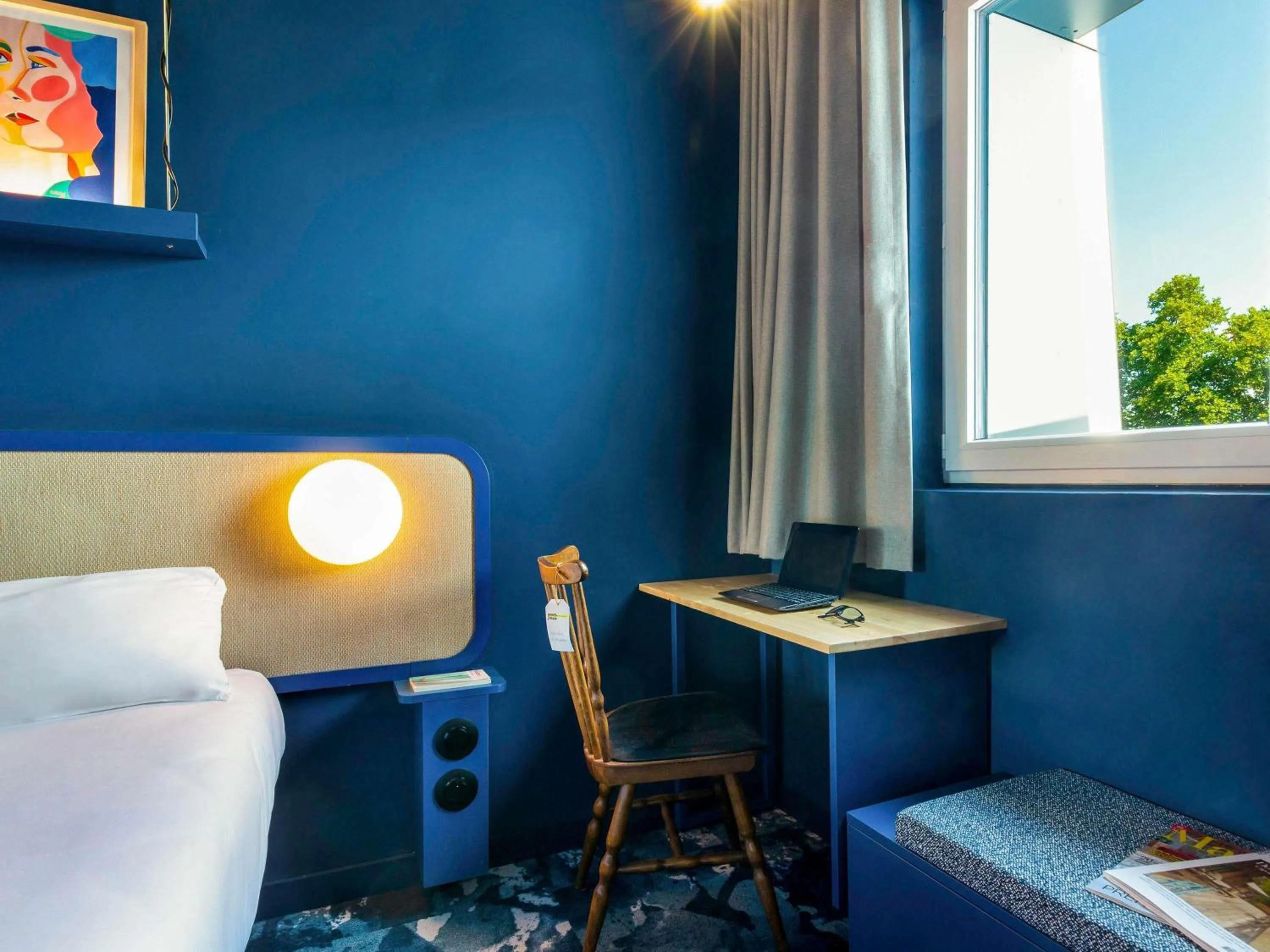 Bedroom, Bed in greet hotel Salon de Provence