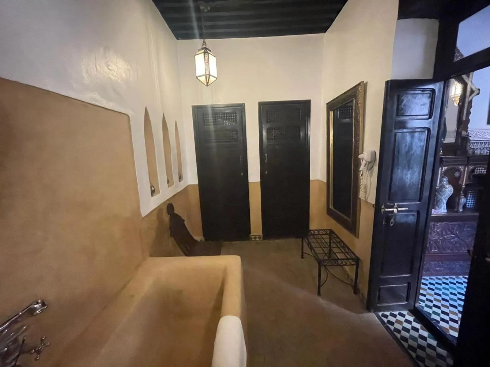 Bathroom in Riad Fes Baraka & SPA