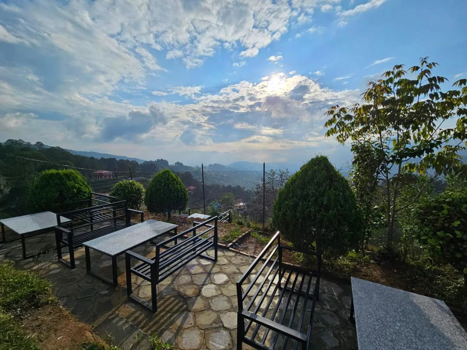 City view in Hotell Hill Crown