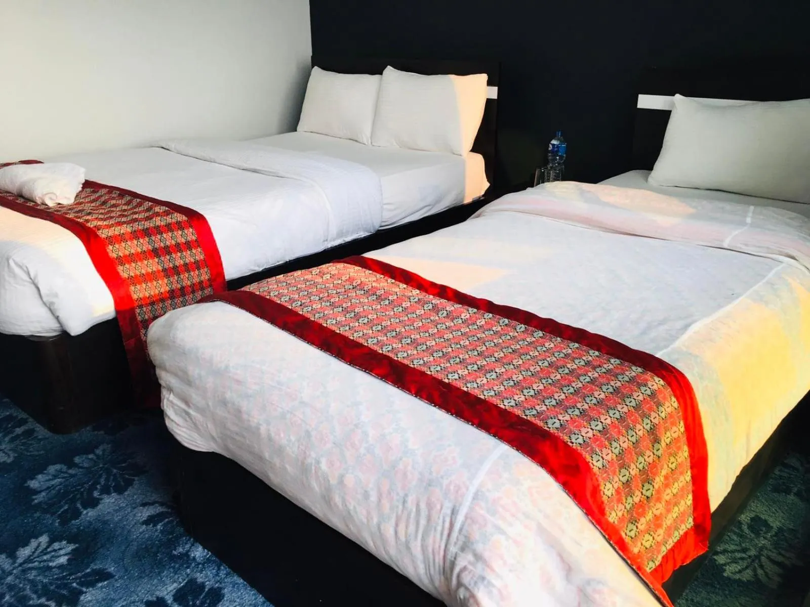 Bed in Hotell Hill Crown