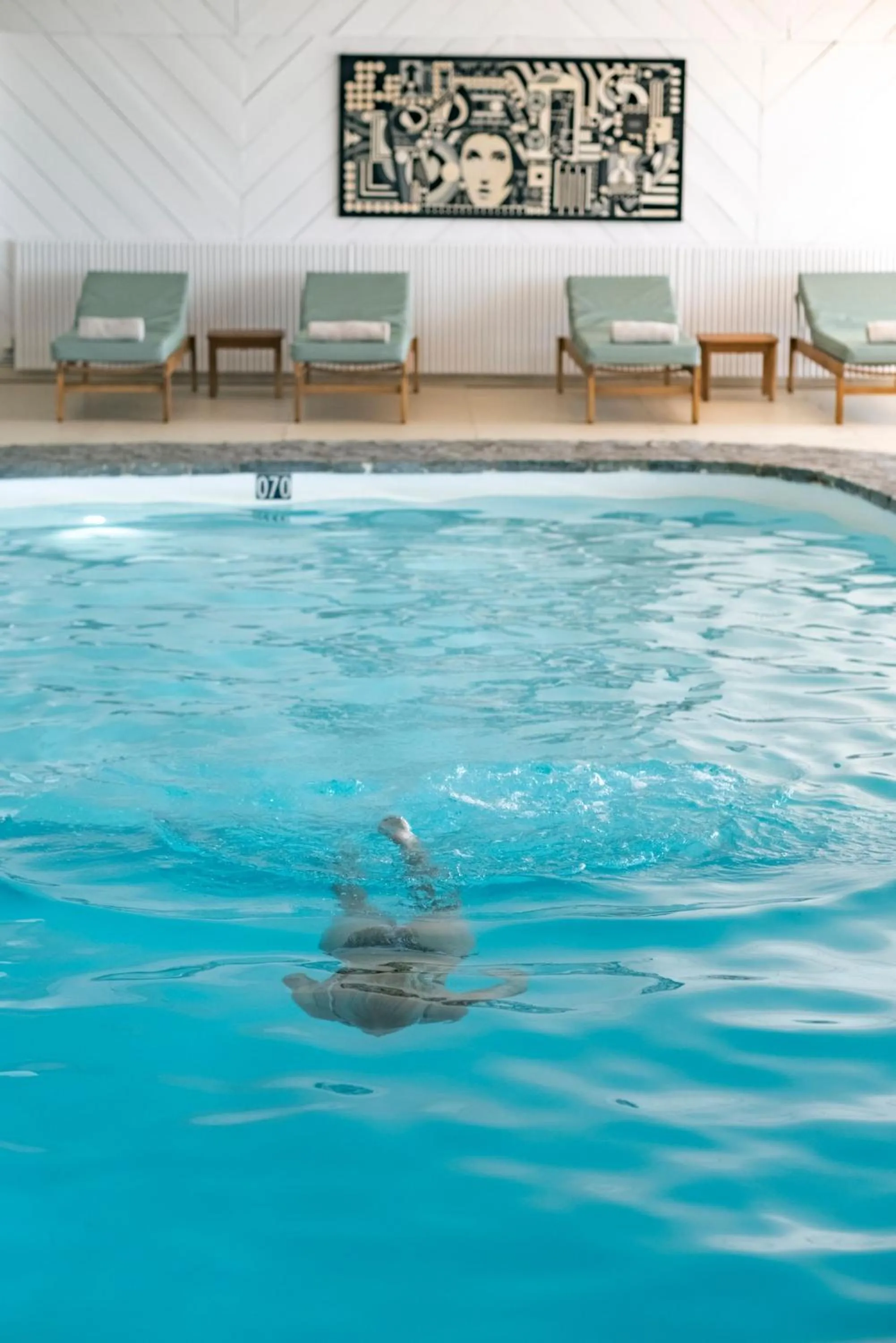 Swimming pool in Surplage Hôtel Cavalière