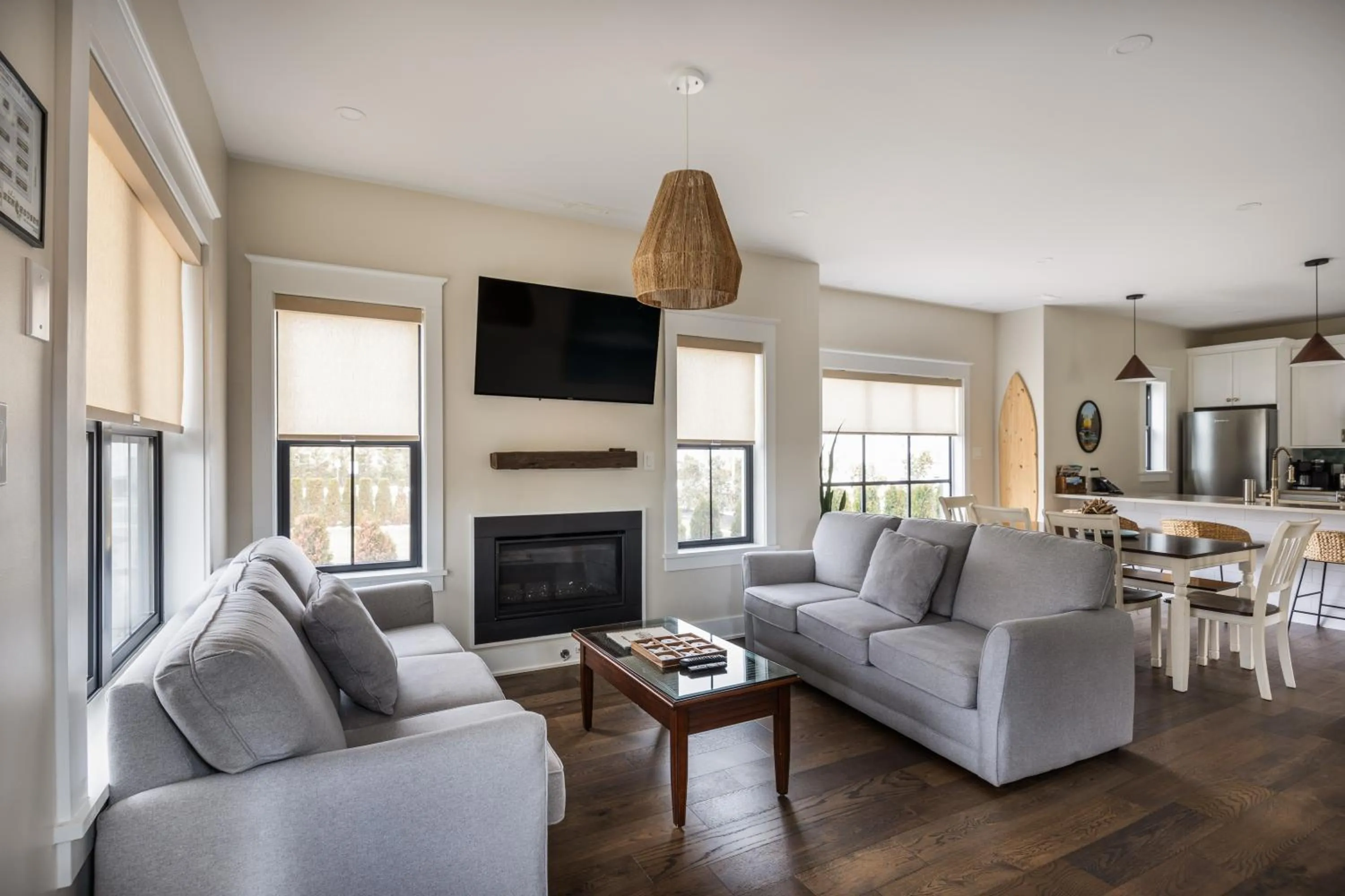 Living room in The Hen Houses