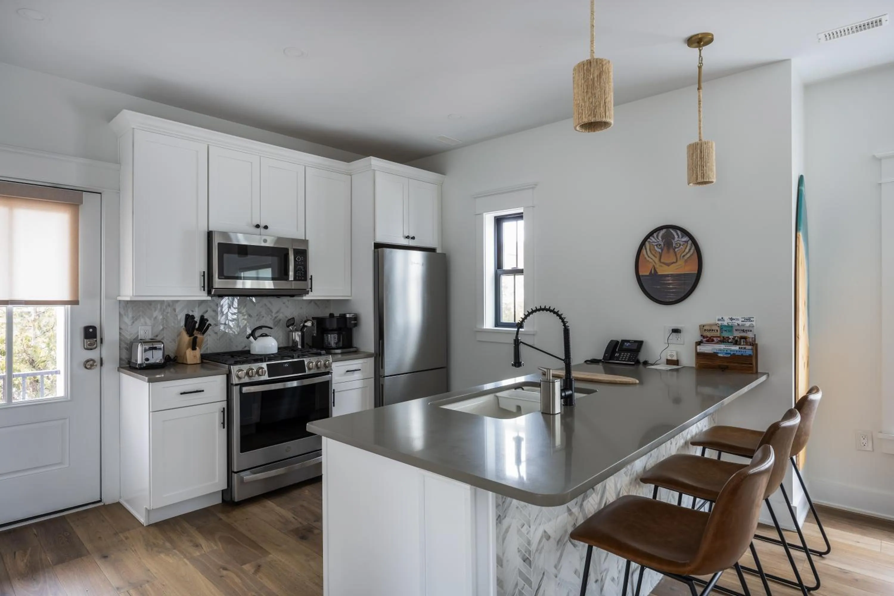 kitchen in The Hen Houses