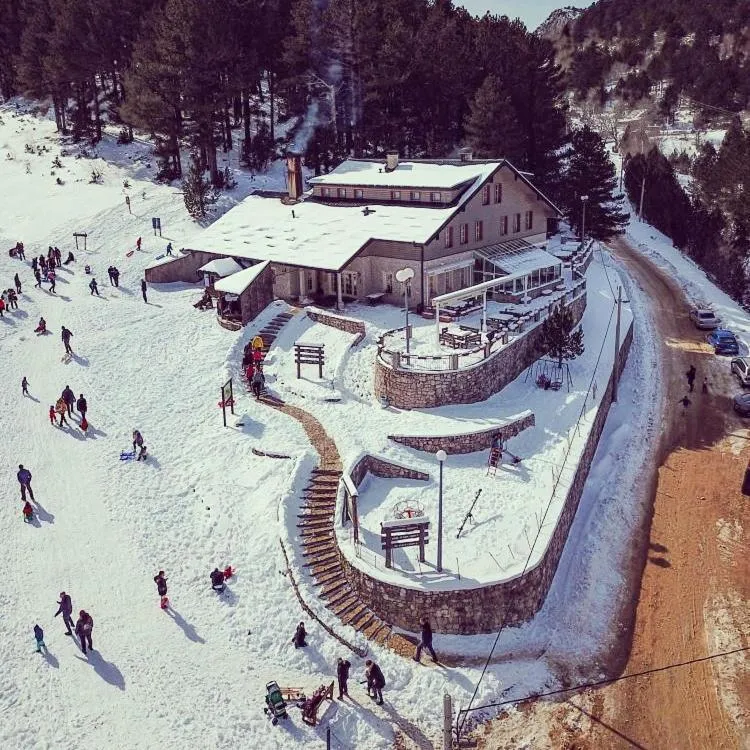 Bird's eye view in Hotel Snjezna kuca - Nature Park of Bosnia Herzegovina