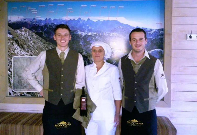 Staff in Hotel Snjezna kuca - Nature Park of Bosnia Herzegovina