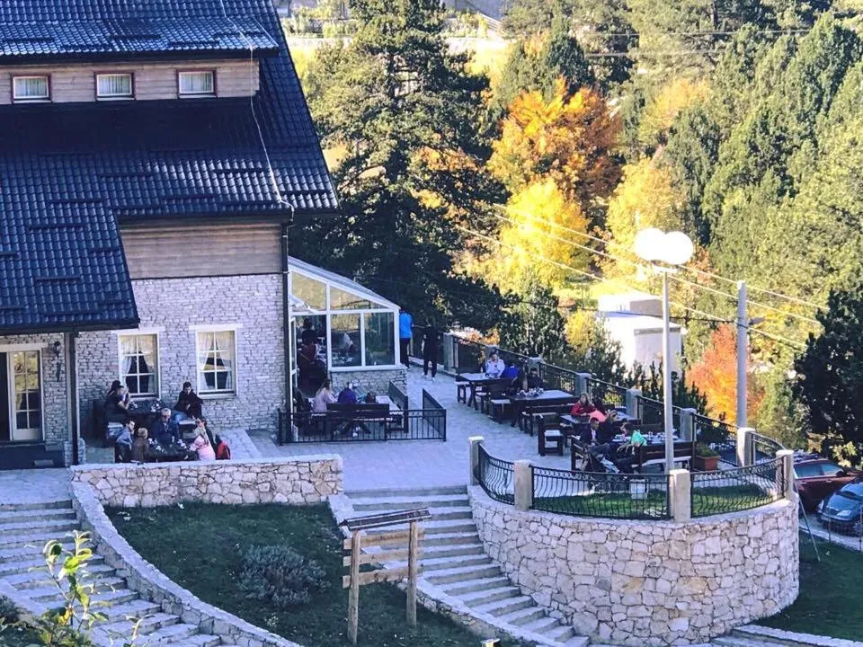 Bird's eye view in Hotel Snjezna kuca - Nature Park of Bosnia Herzegovina