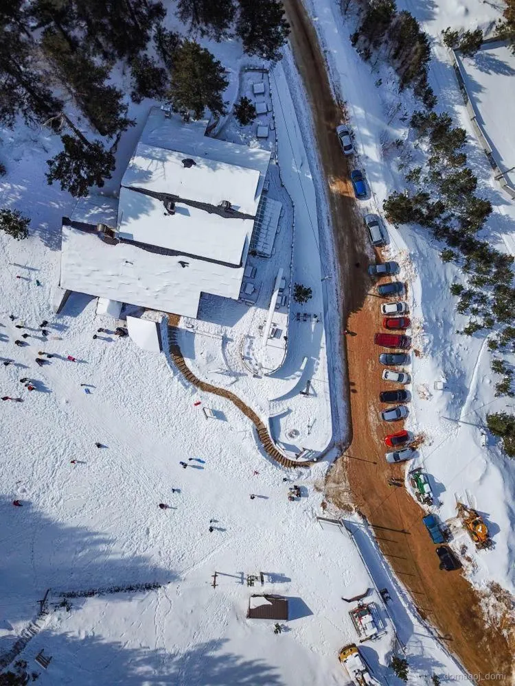 Bird's eye view in Hotel Snjezna kuca - Nature Park of Bosnia Herzegovina