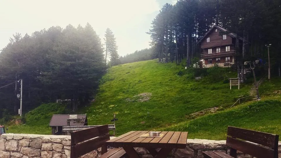 Balcony/Terrace in Hotel Snjezna kuca - Nature Park of Bosnia Herzegovina