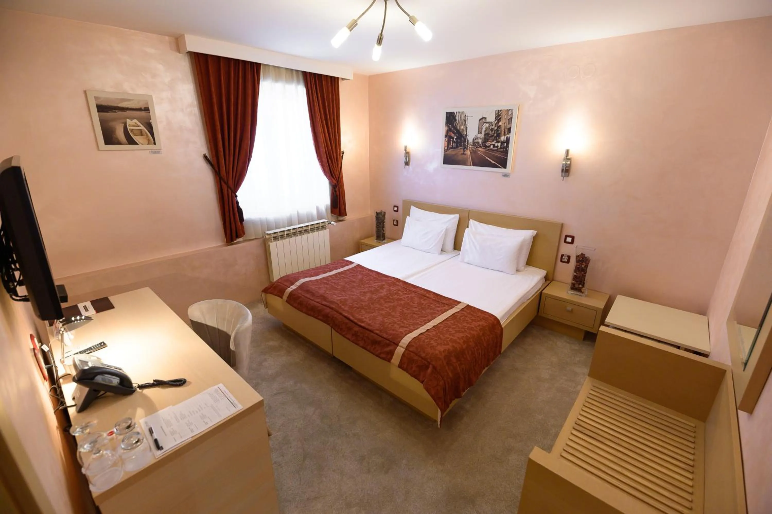 Photo of the whole room, Bed in Euro Garni Hotel