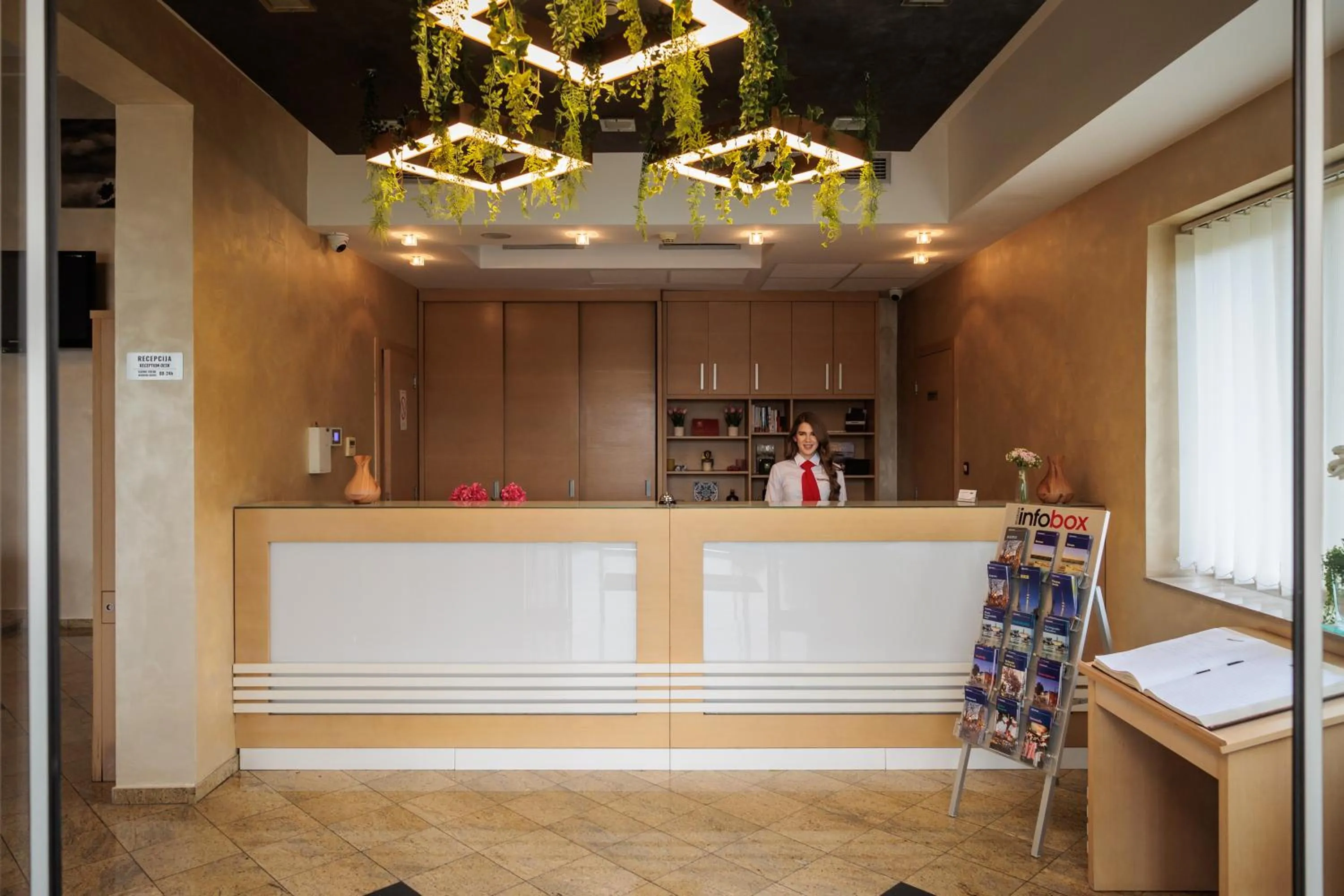 Lobby or reception in Euro Garni Hotel