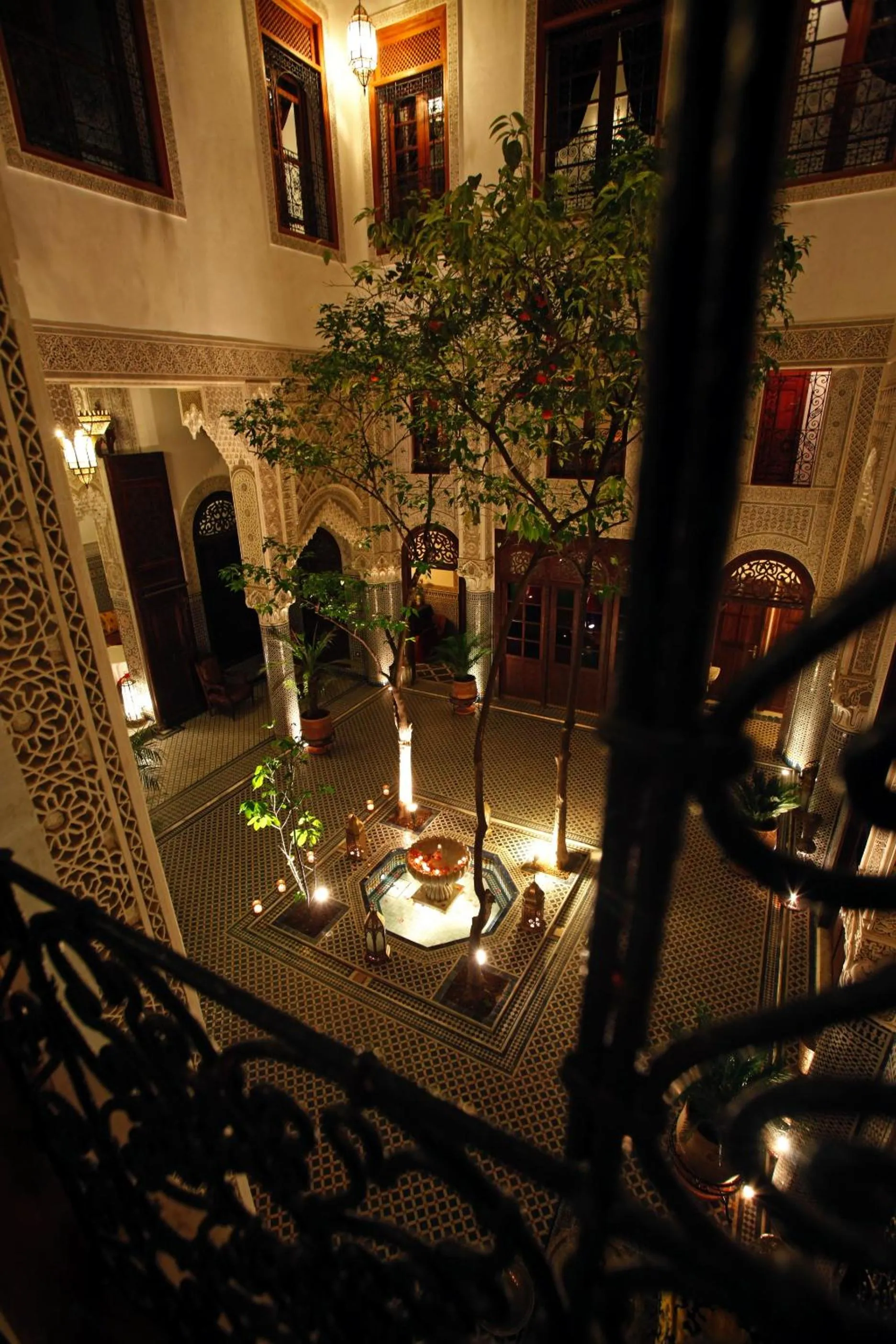 Communal lounge/ TV room in Riad Alya