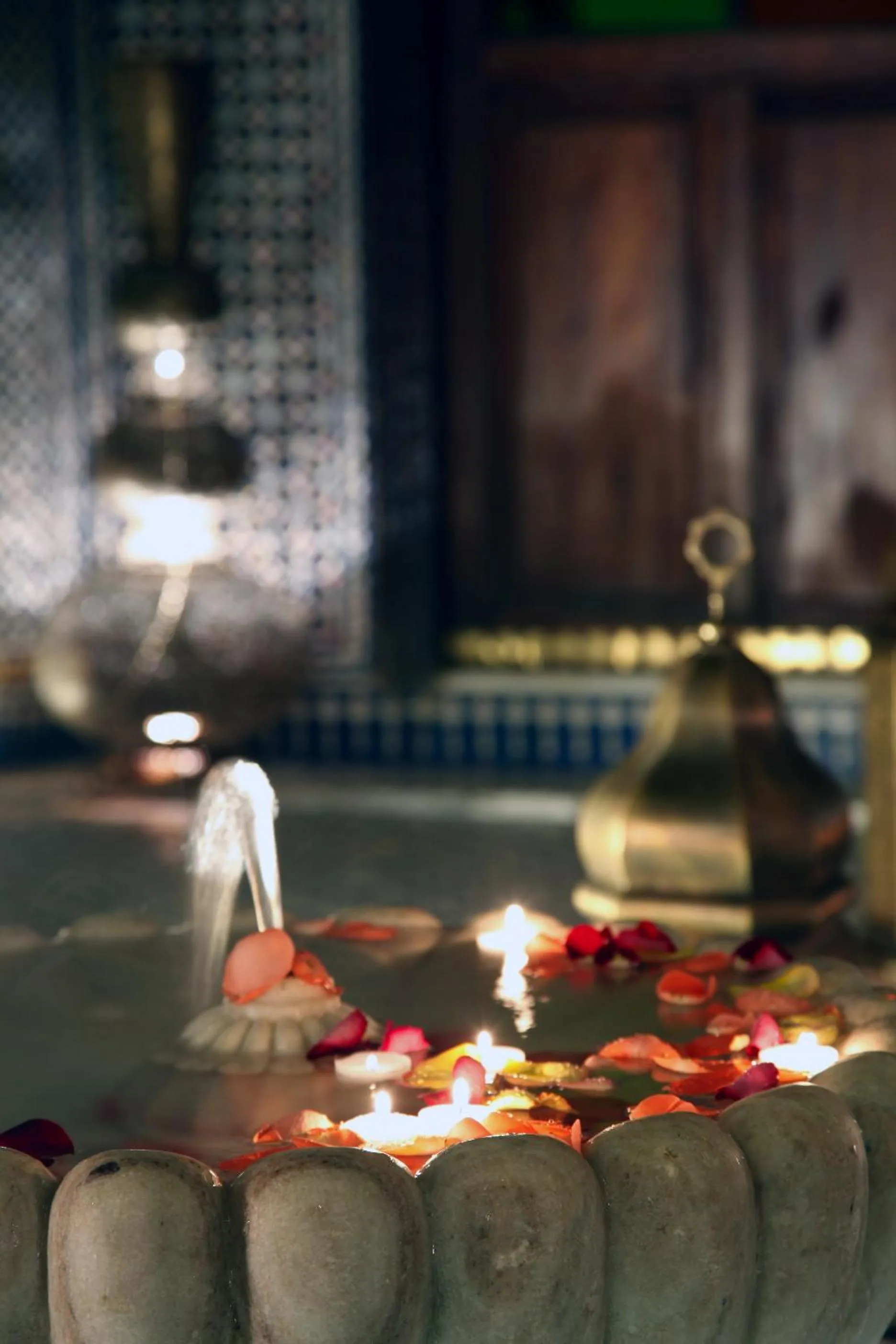 Communal lounge/ TV room in Riad Alya