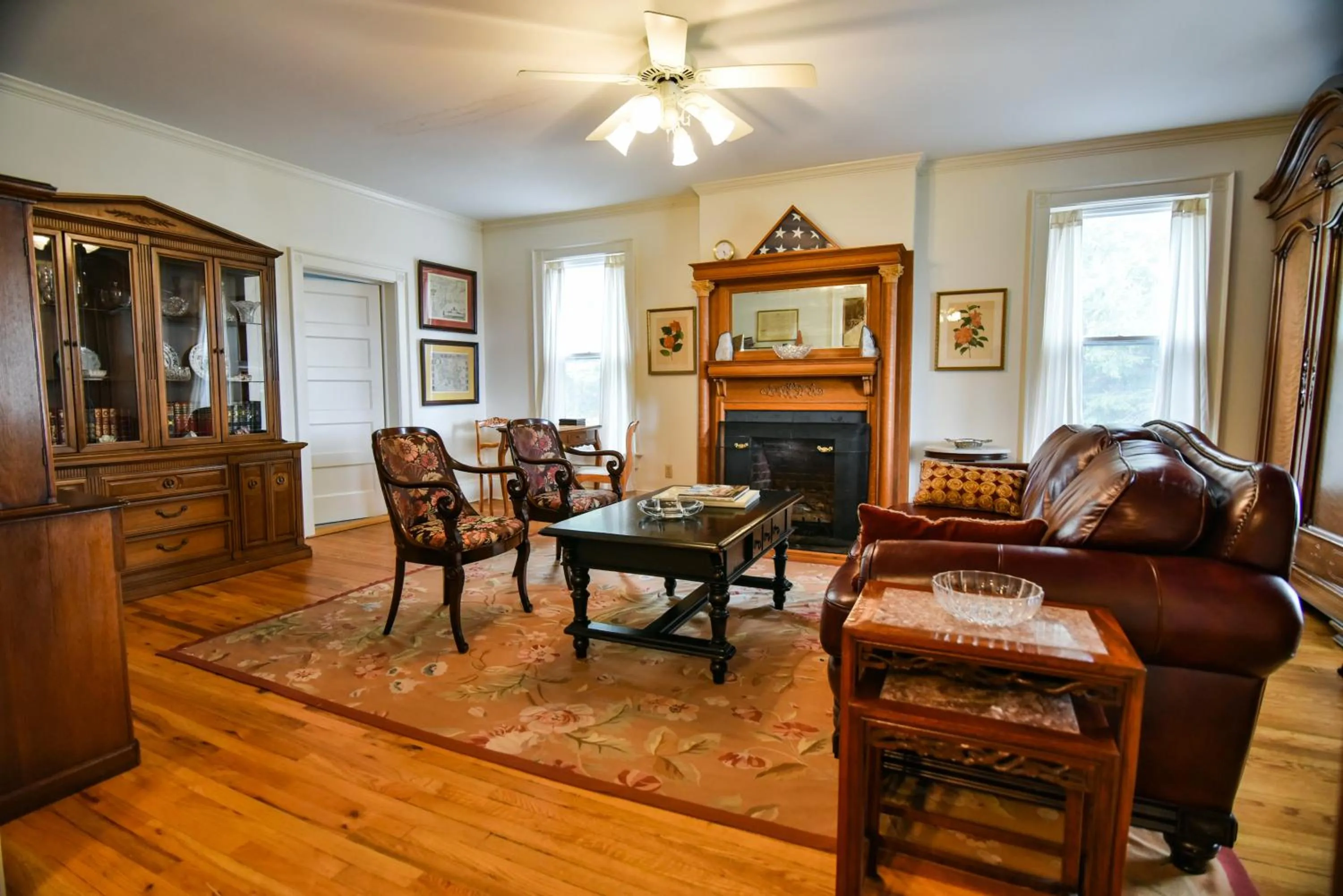 Living room in Love Lane Bed & Breakfast