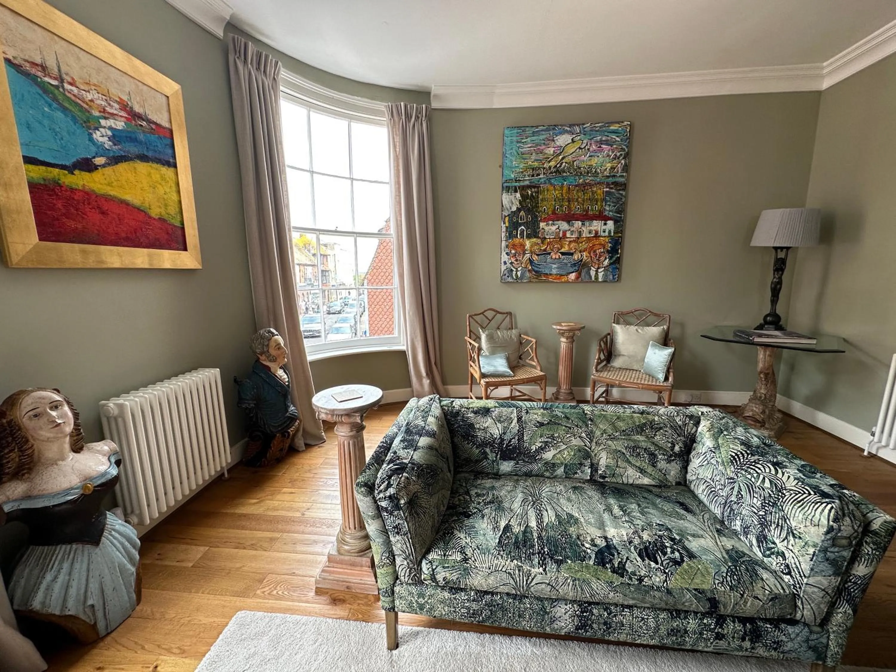 Bed in The Brontë Wing at The Apothecary Rye