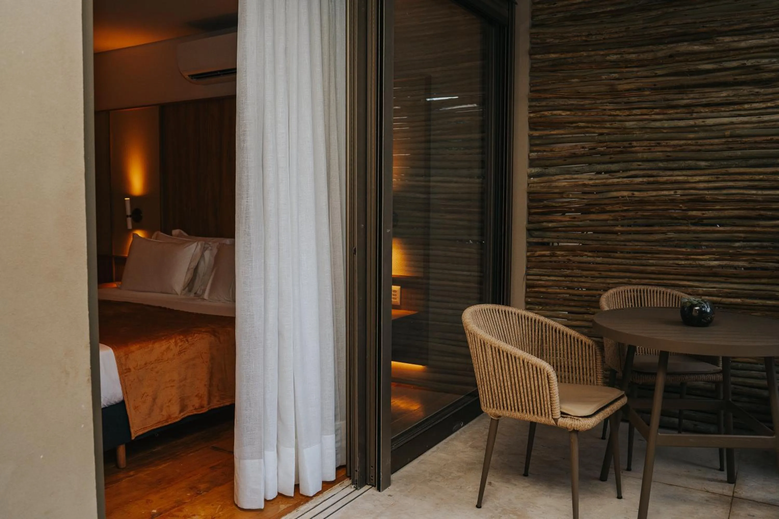 Bed in Duke Beach Hotel Maresias