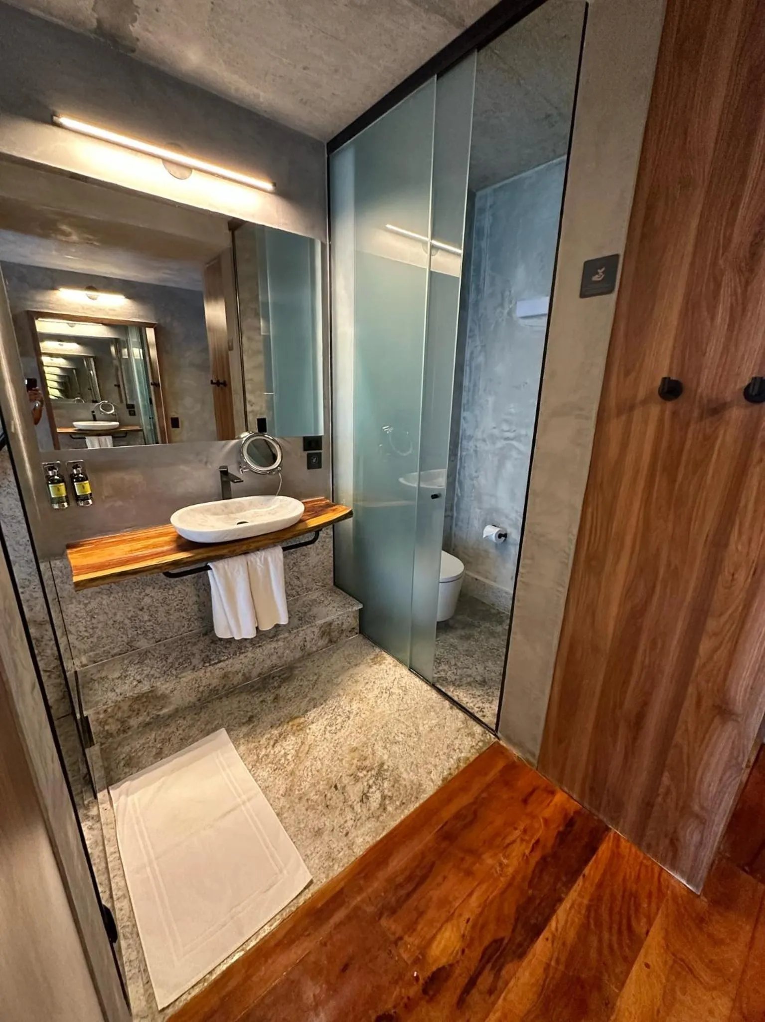 Bathroom in Duke Beach Hotel Maresias