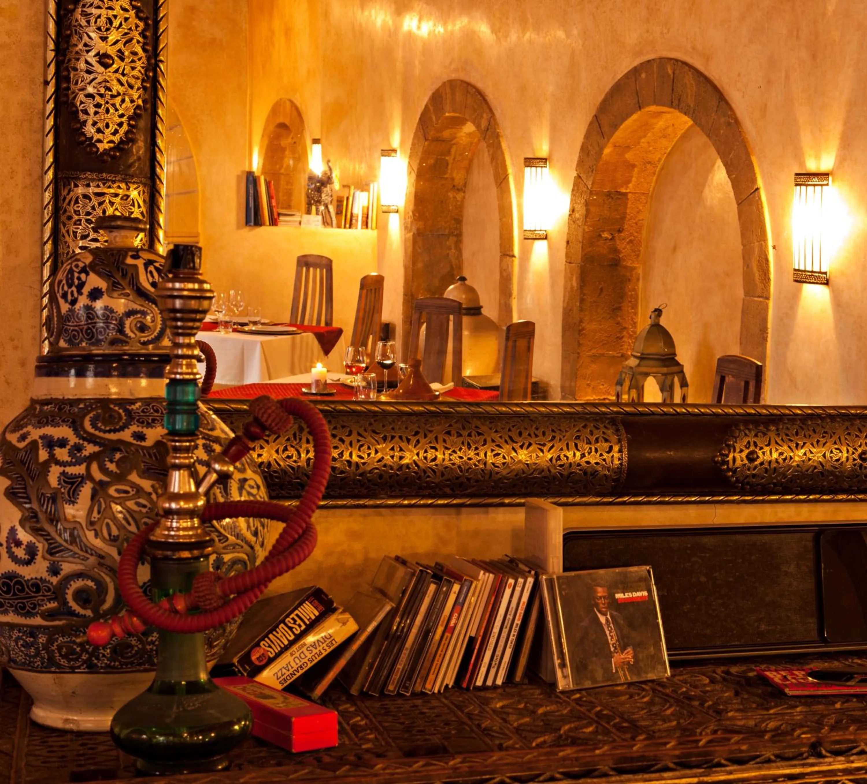 Decorative detail in Riad Chbanate