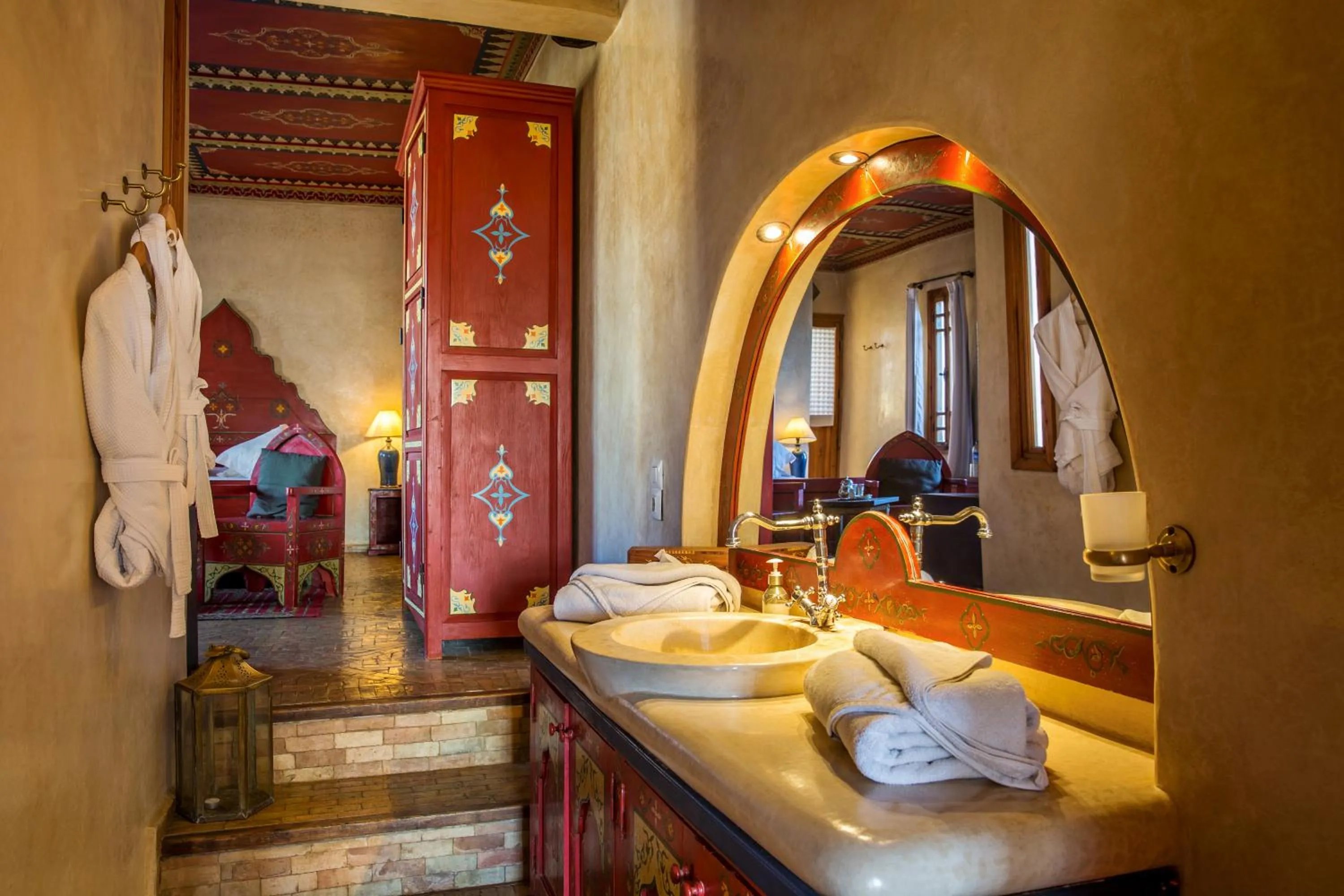 Bathroom in Riad Chbanate