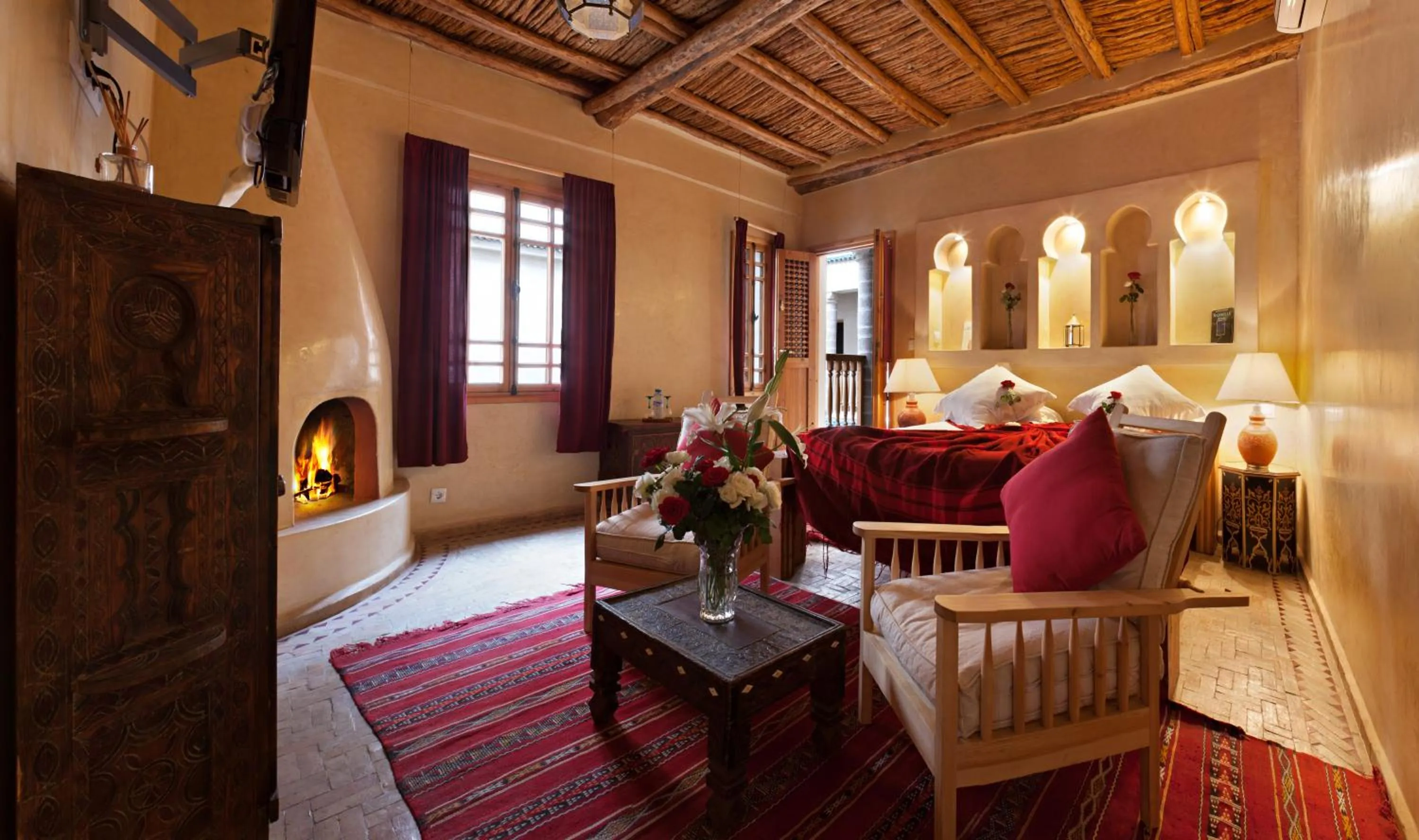 Bed in Riad Chbanate