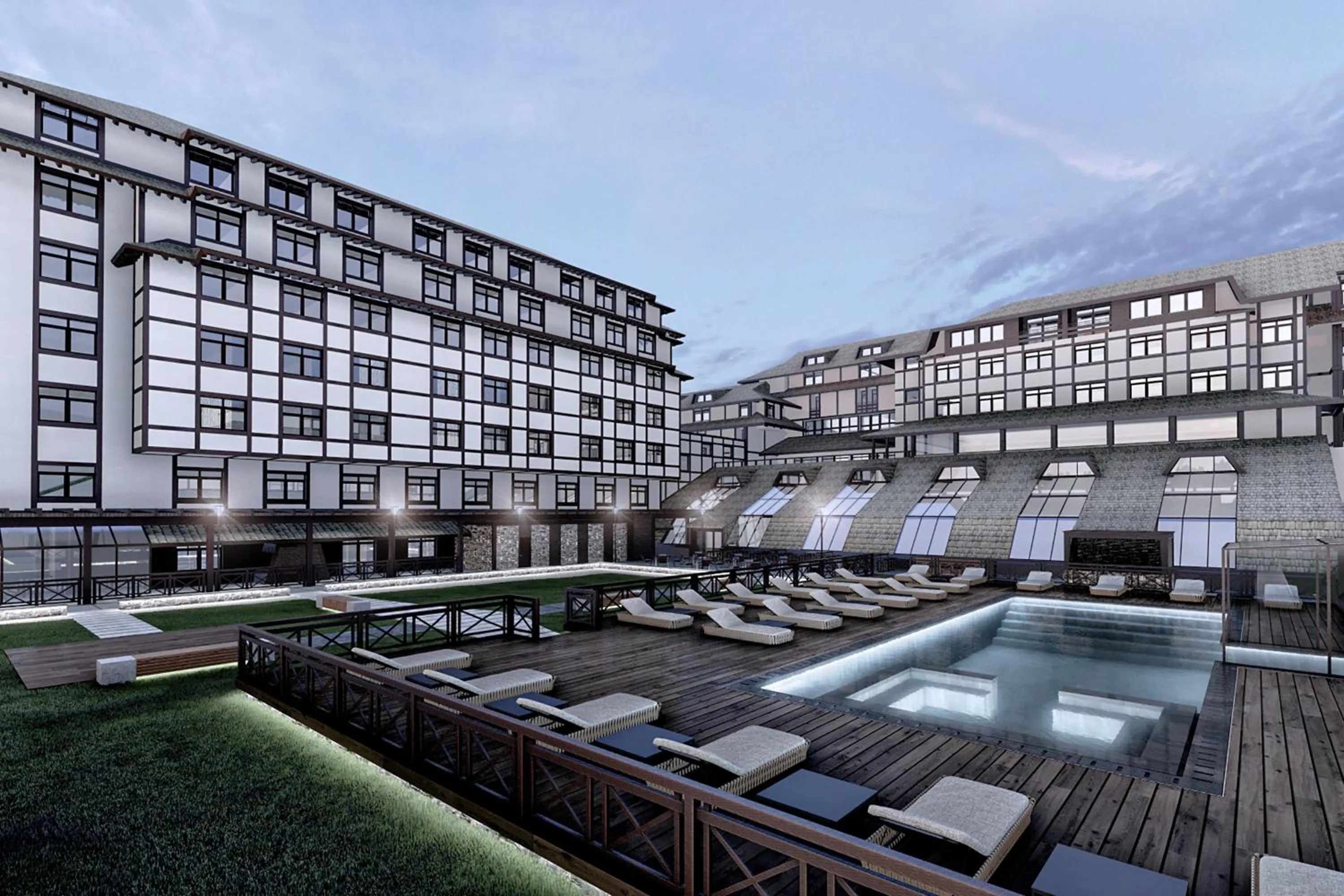 Property building in Hotel Grand Kopaonik