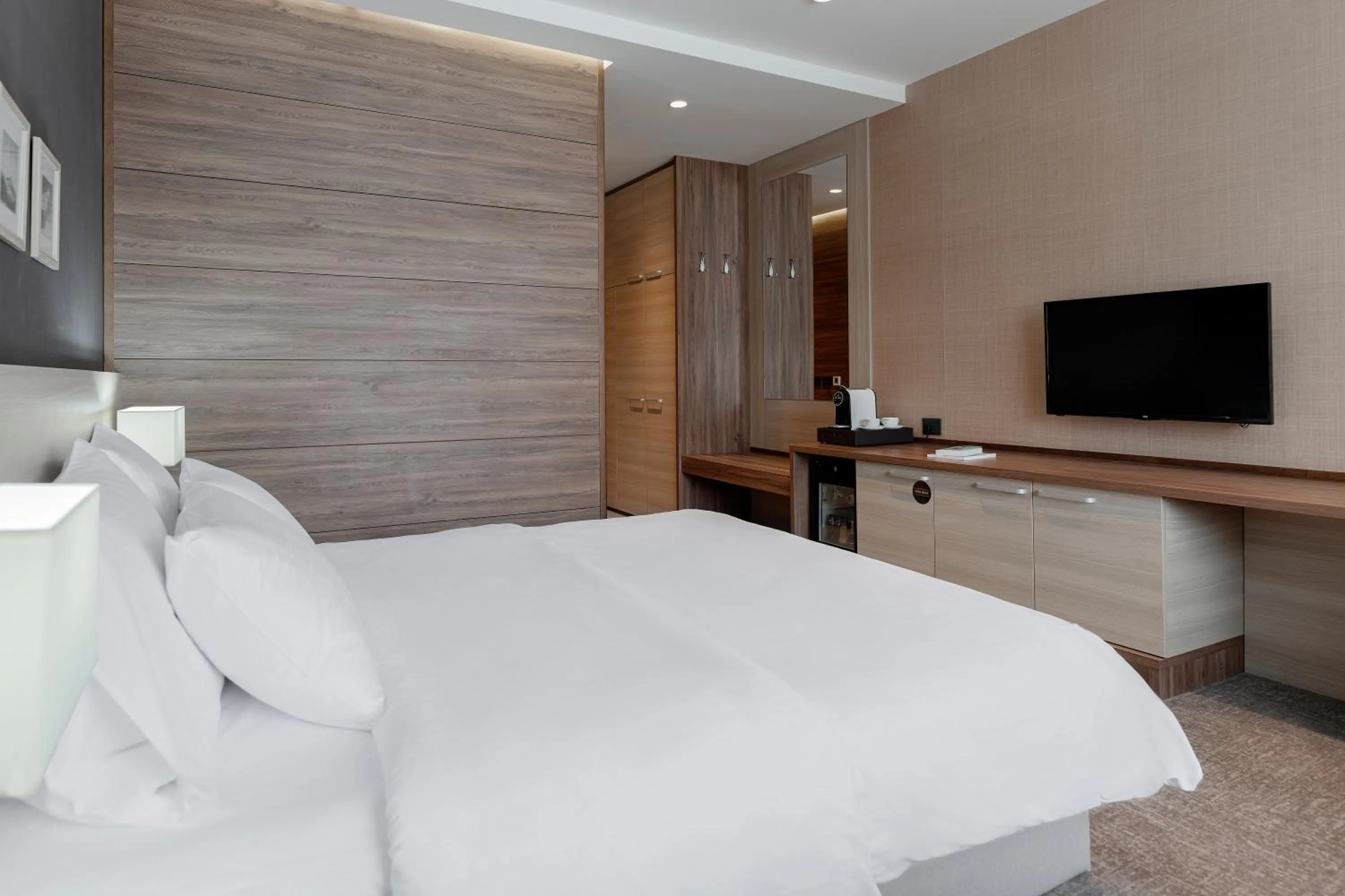 Bed in Hotel Grand Kopaonik