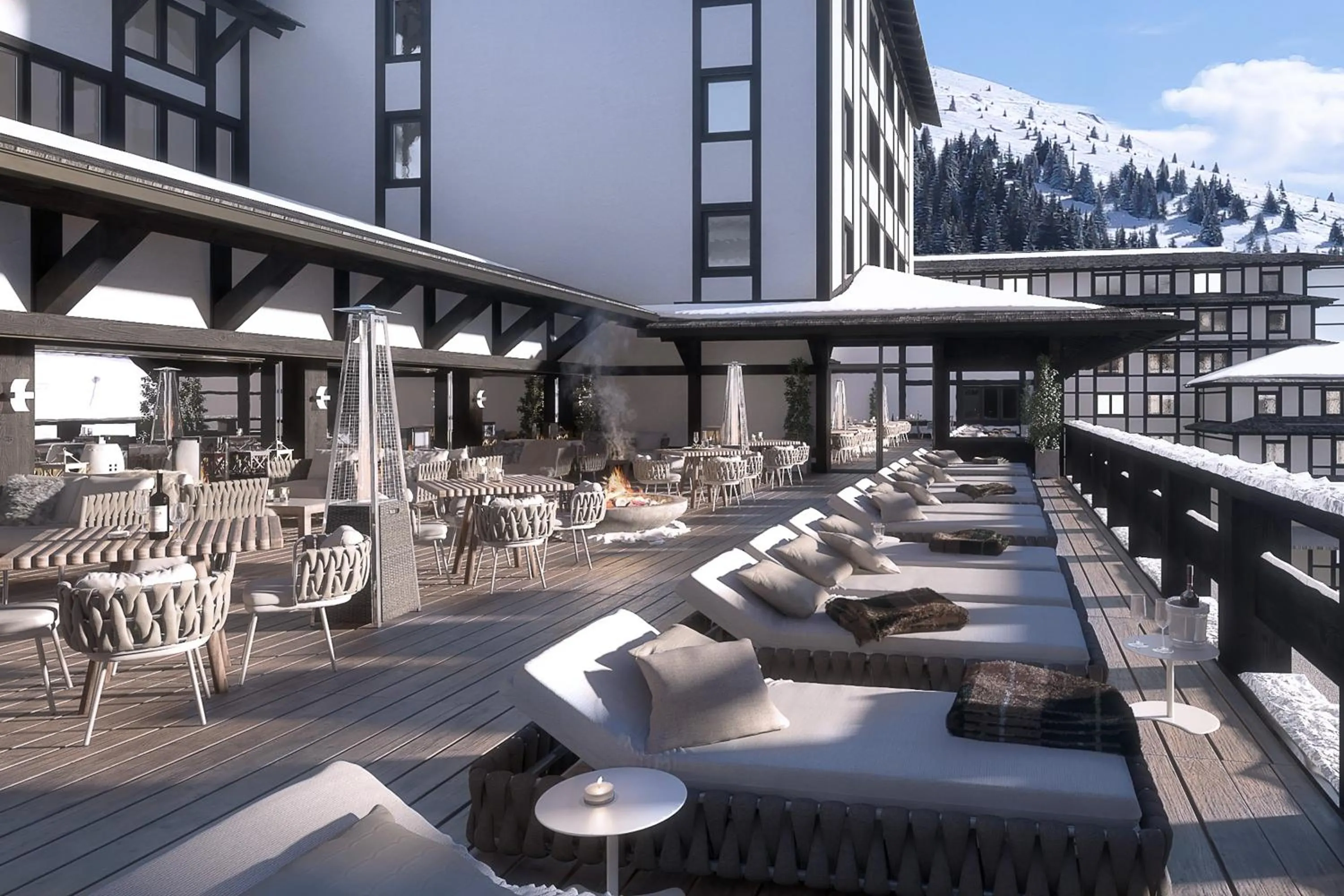 Balcony/Terrace in Hotel Grand Kopaonik