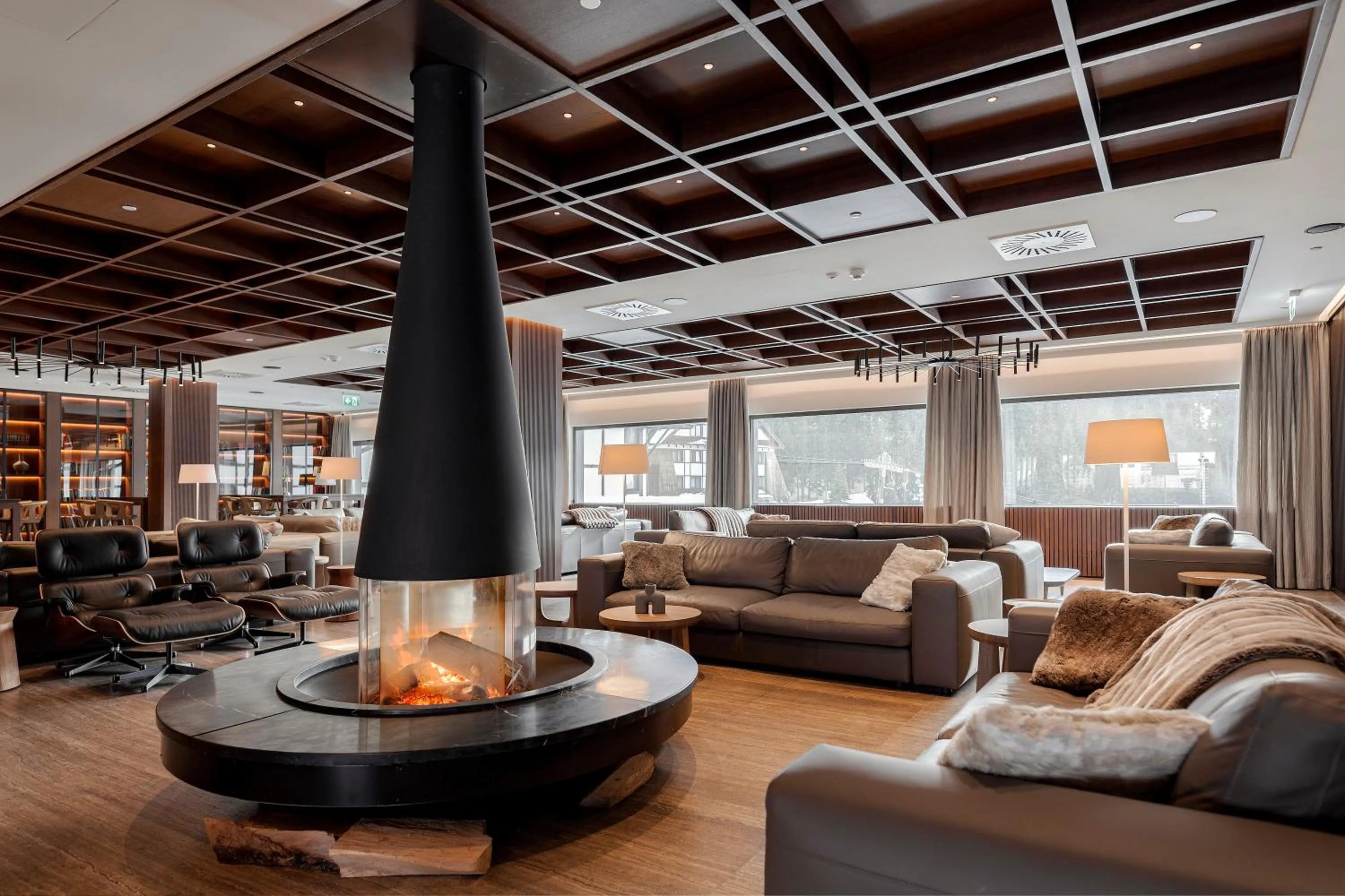 Communal lounge/ TV room in Hotel Grand Kopaonik