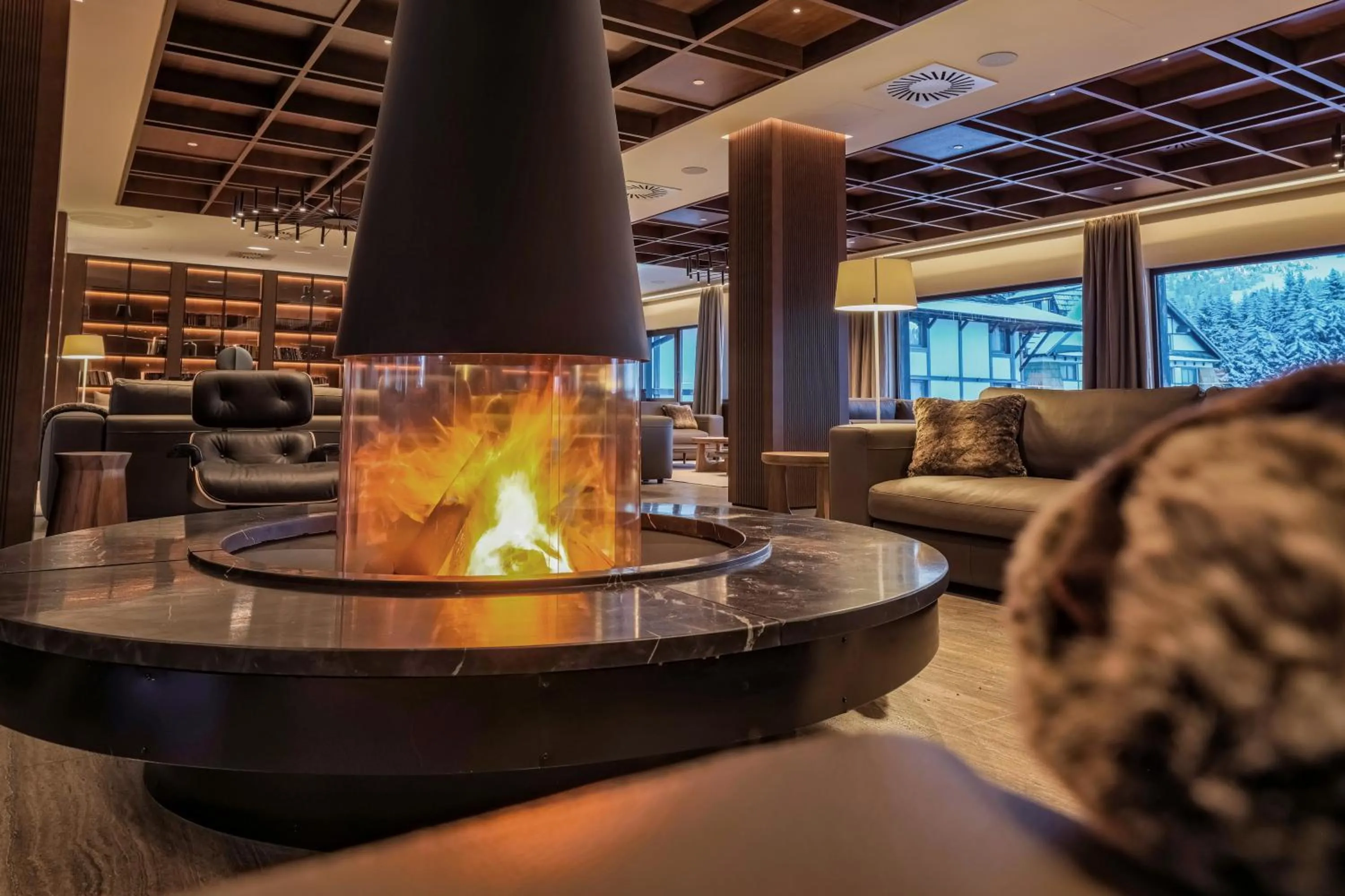 Communal lounge/ TV room in Hotel Grand Kopaonik