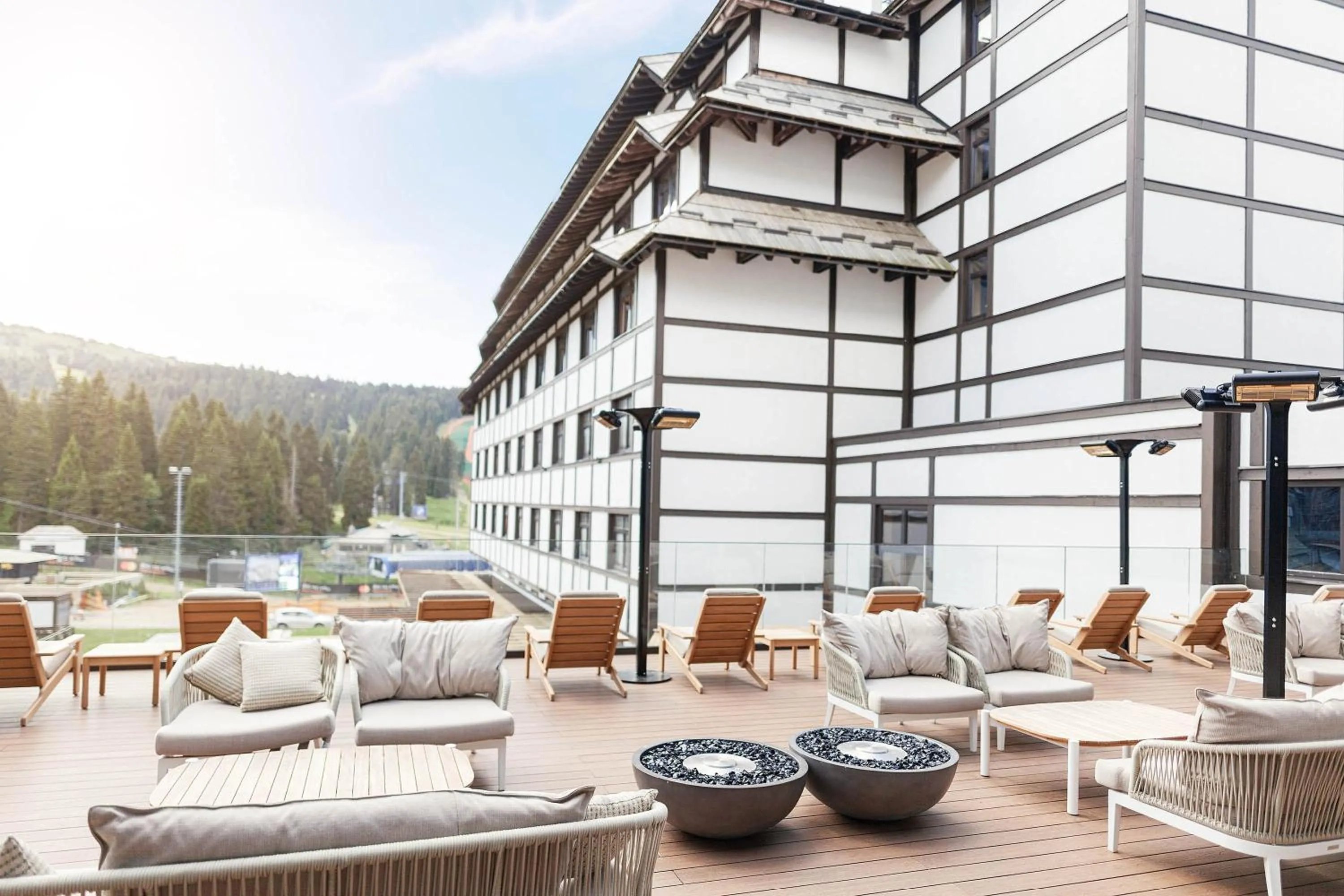 Balcony/Terrace in Hotel Grand Kopaonik