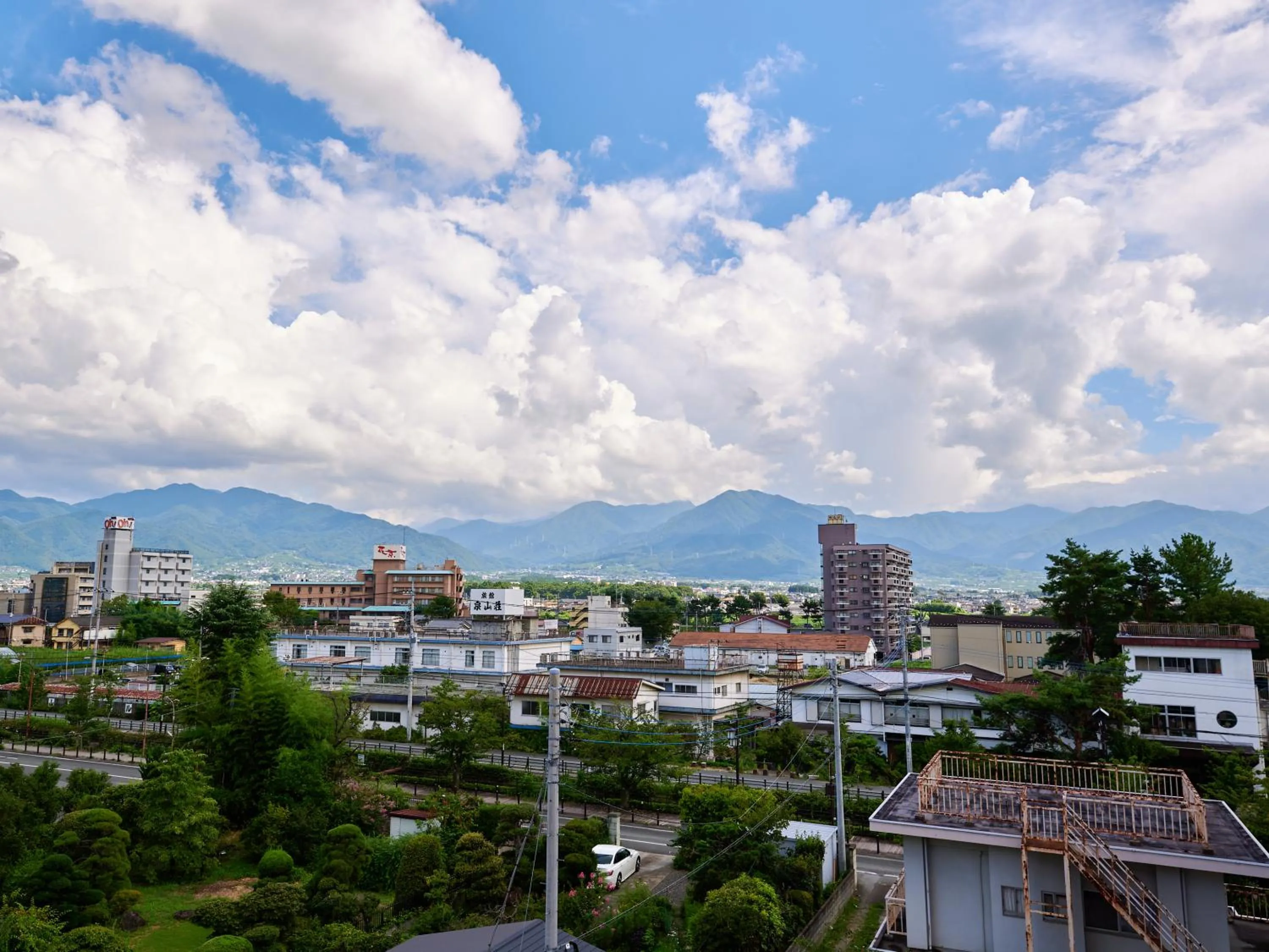 Natural landscape in Sakura no Yakata Hotel